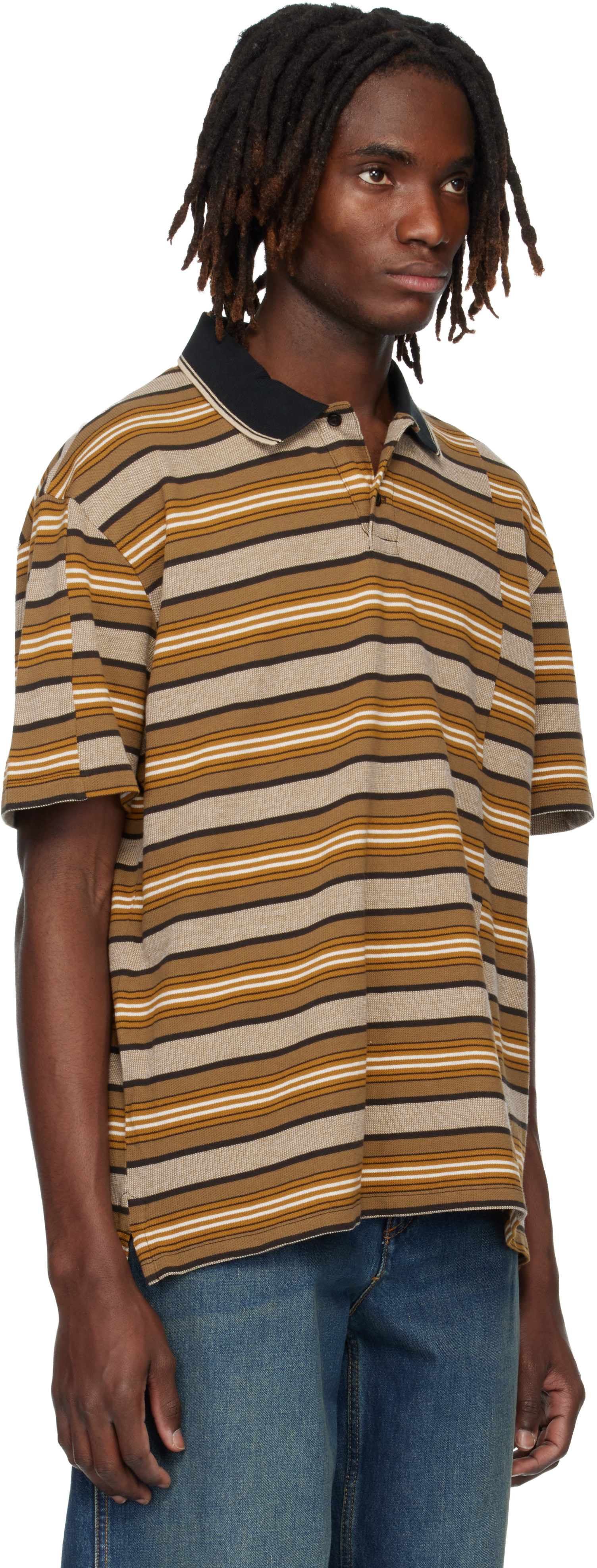 Isabel Marant - Orange & Brown Safko Polo