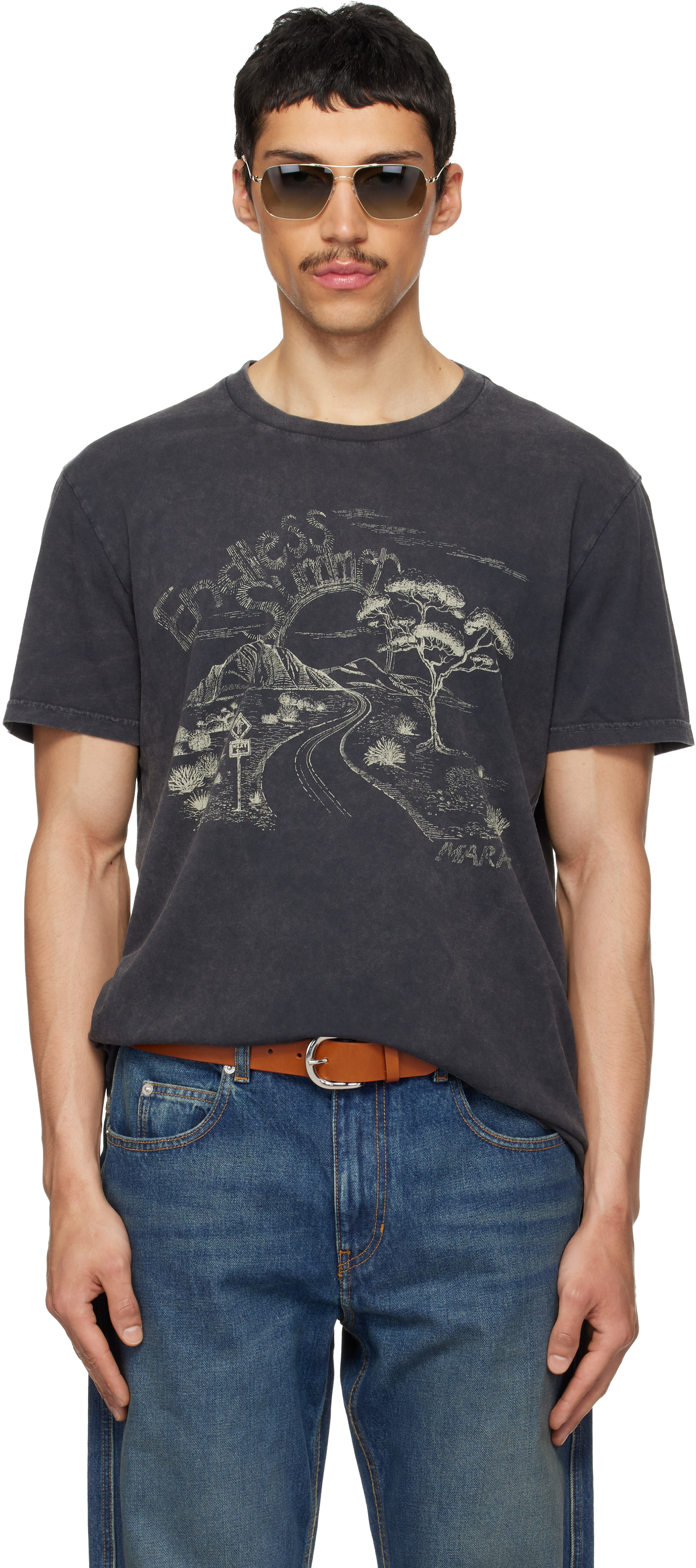 Isabel Marant - T-shirt Honore noir