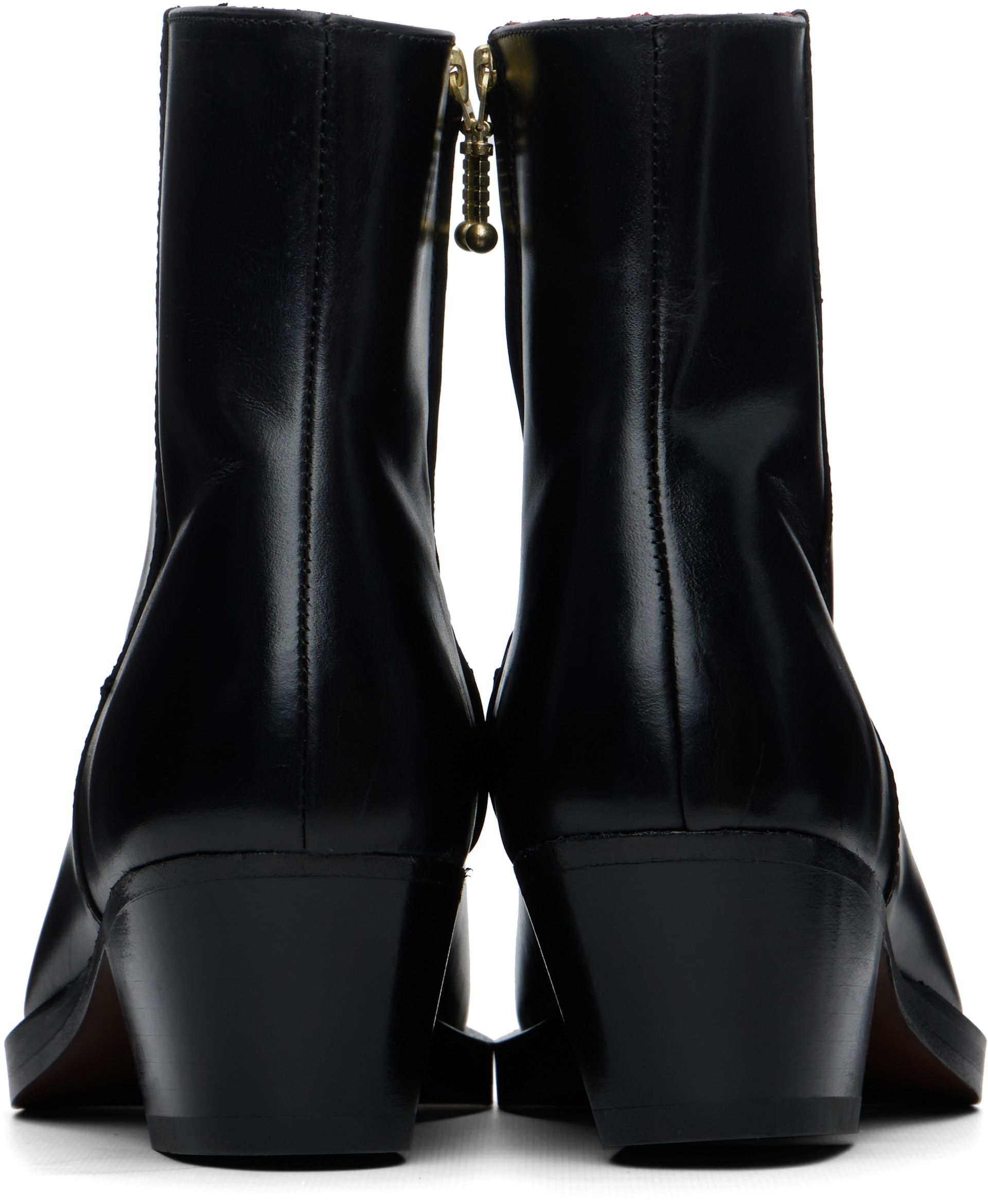 ERNEST W. BAKER - Bottes western noires