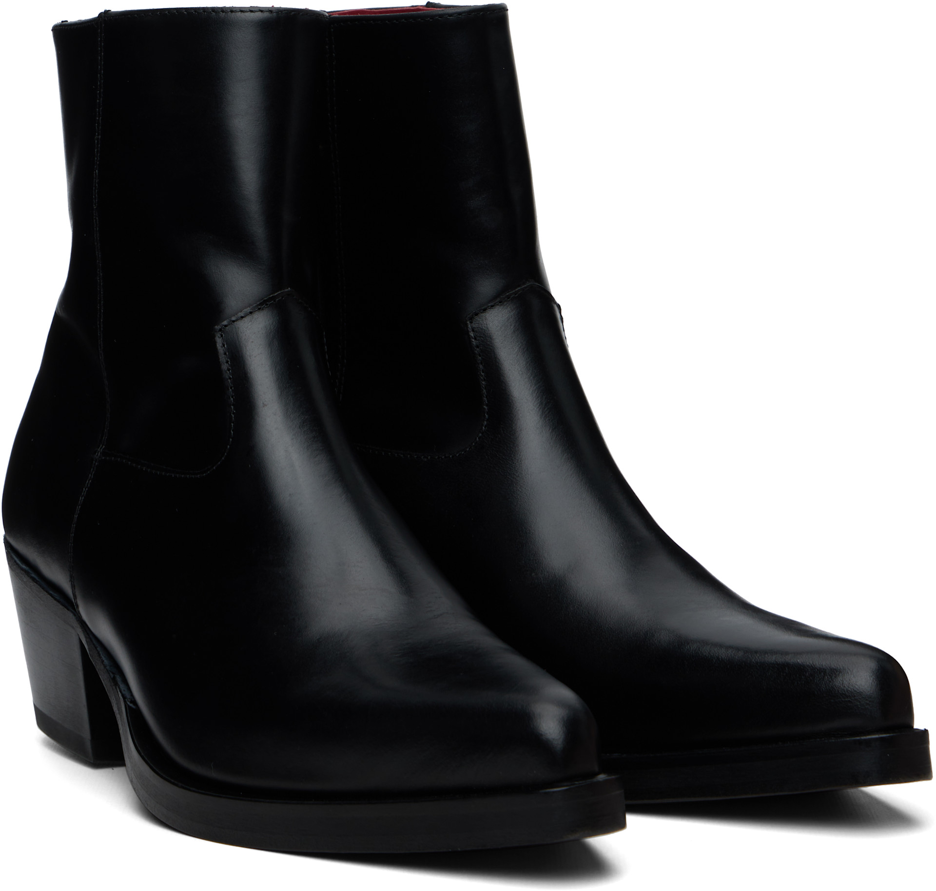 ERNEST W. BAKER - Bottes western noires
