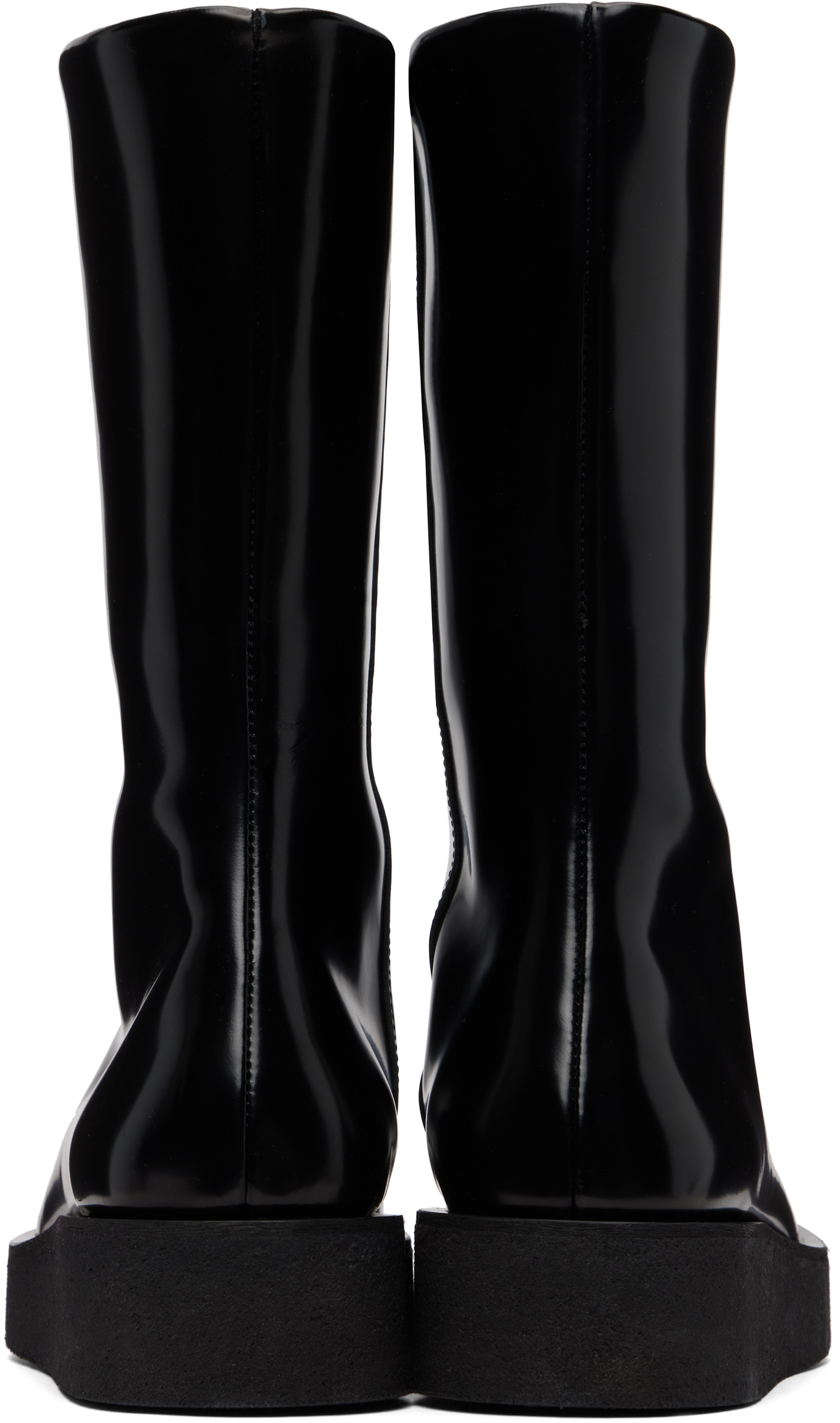 Ernest W. Baker - Black Zipp Boots