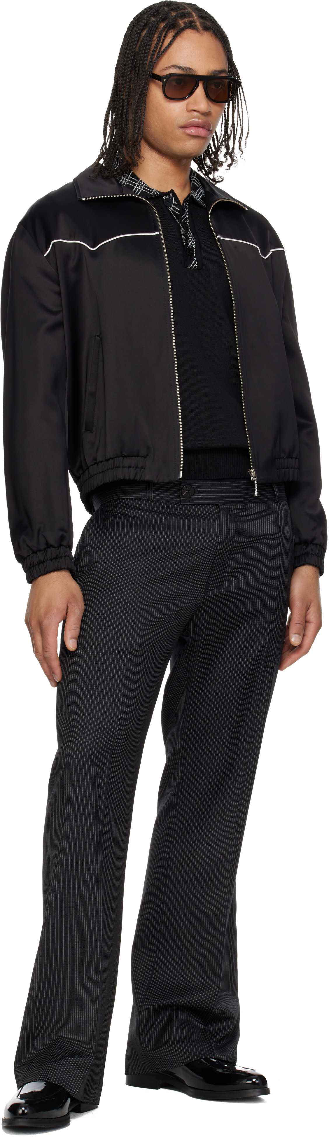Ernest W. Baker - Black Leather Loafers