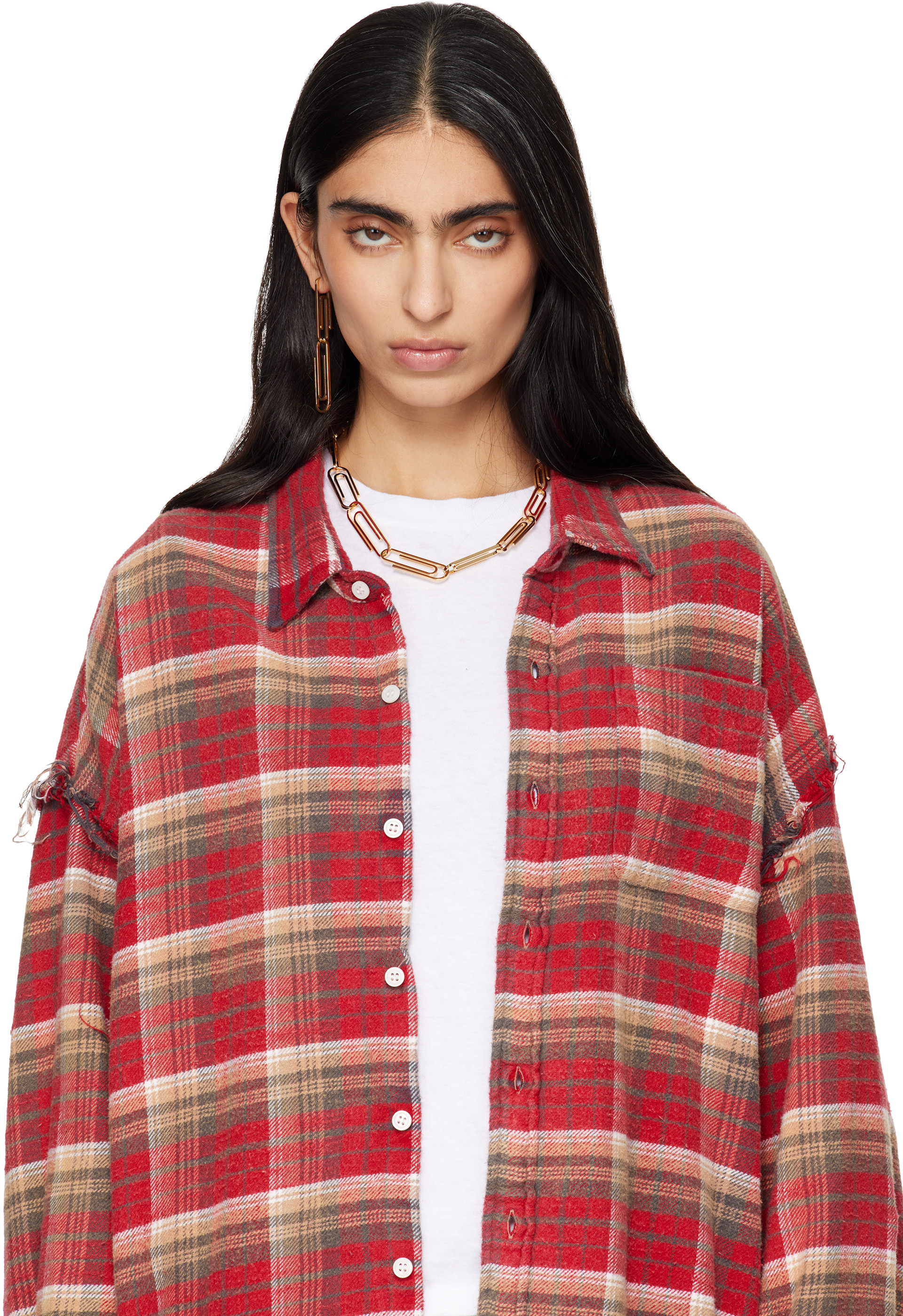 Off-White - 페이퍼클립 체인 네크리스