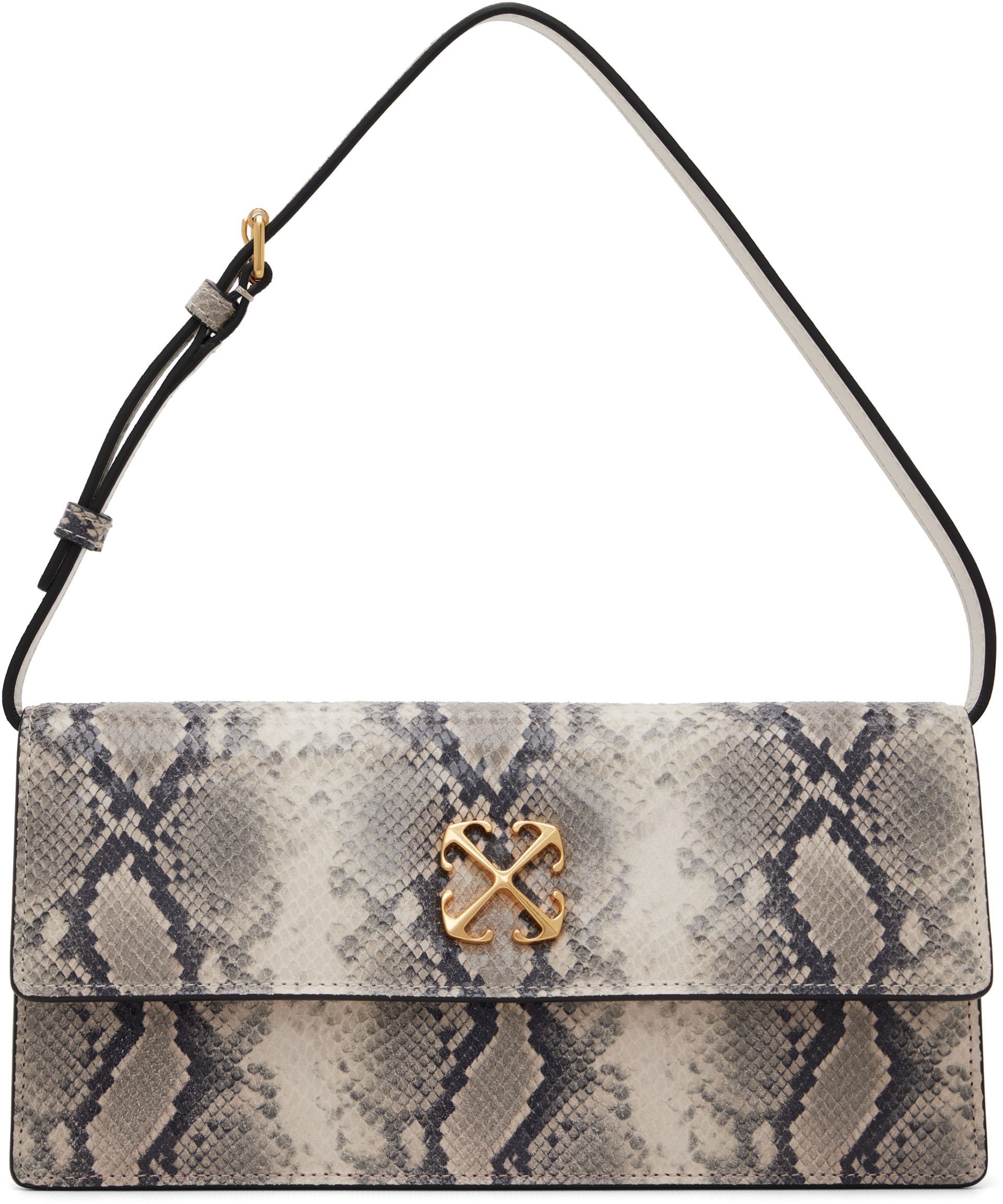 Off-White - Sac porté épaule 1.0 gris - Jitney
