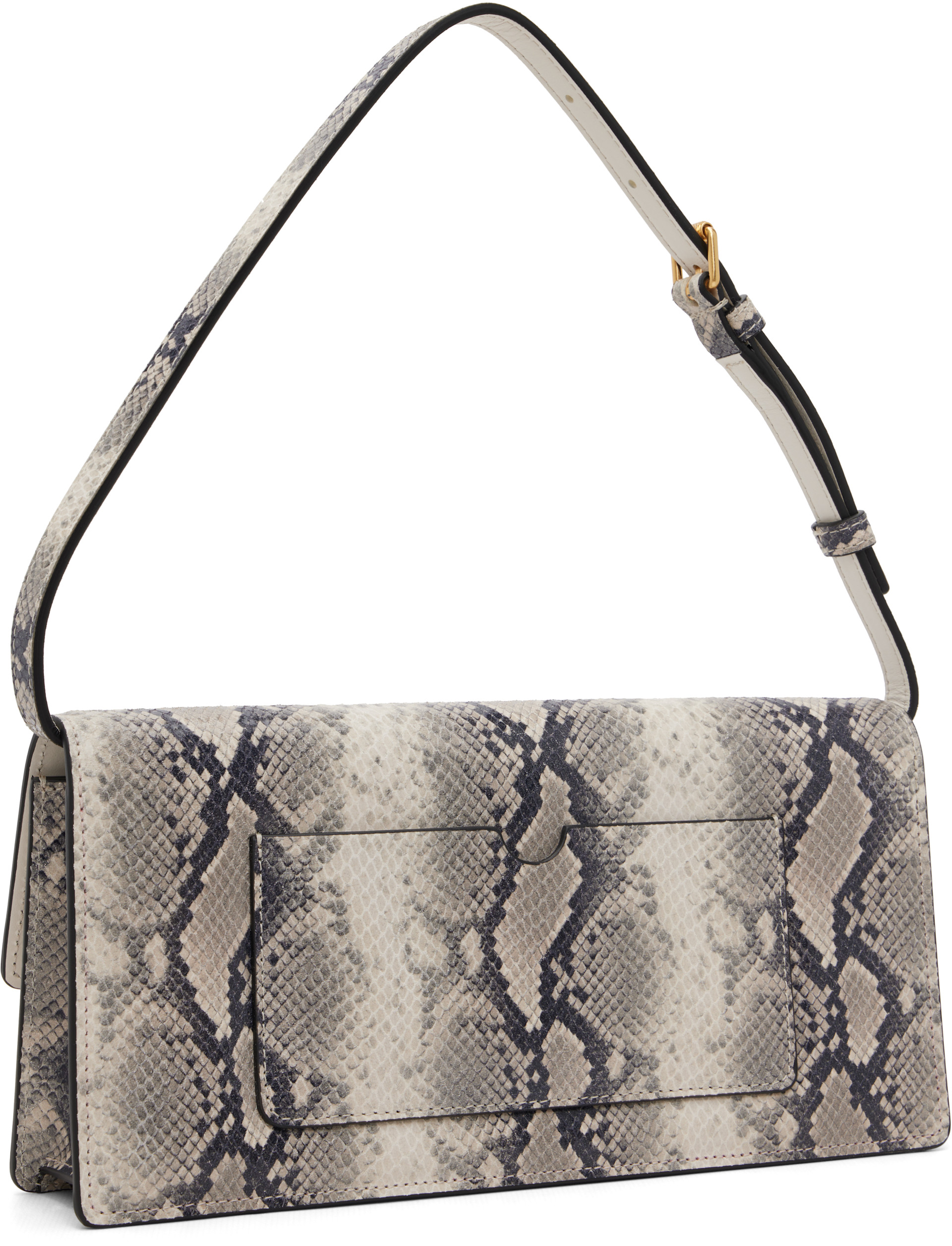 Off-White - Sac porté épaule 1.0 gris - Jitney