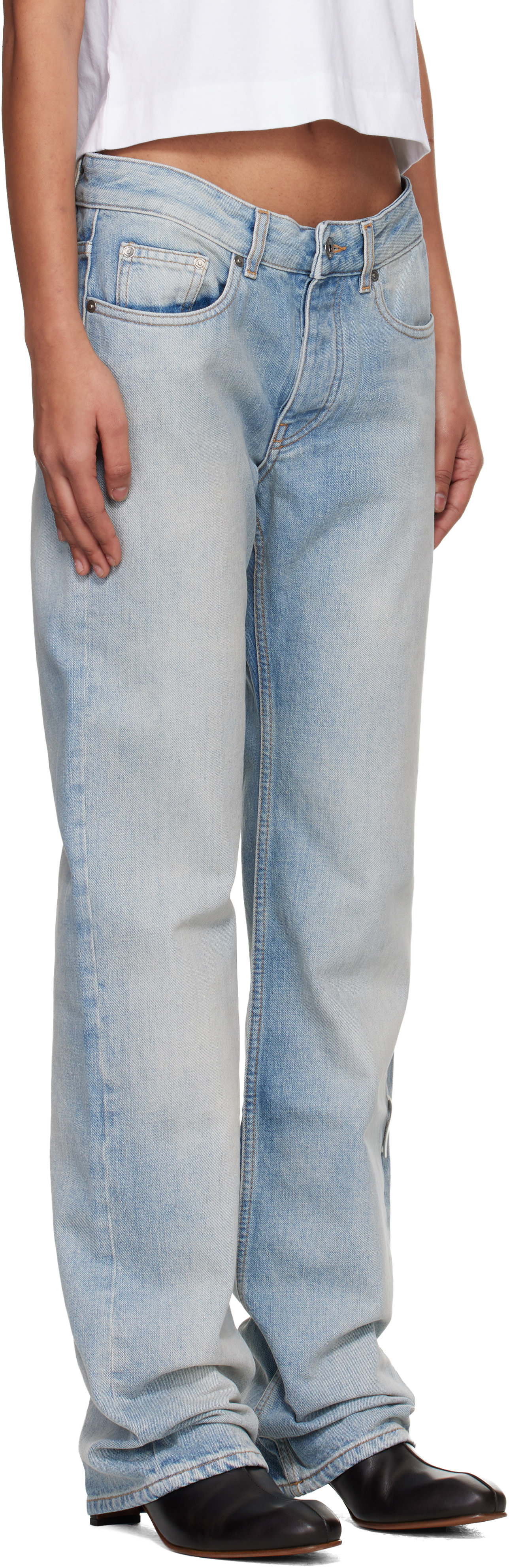 Off-White - Jean 90s bleu