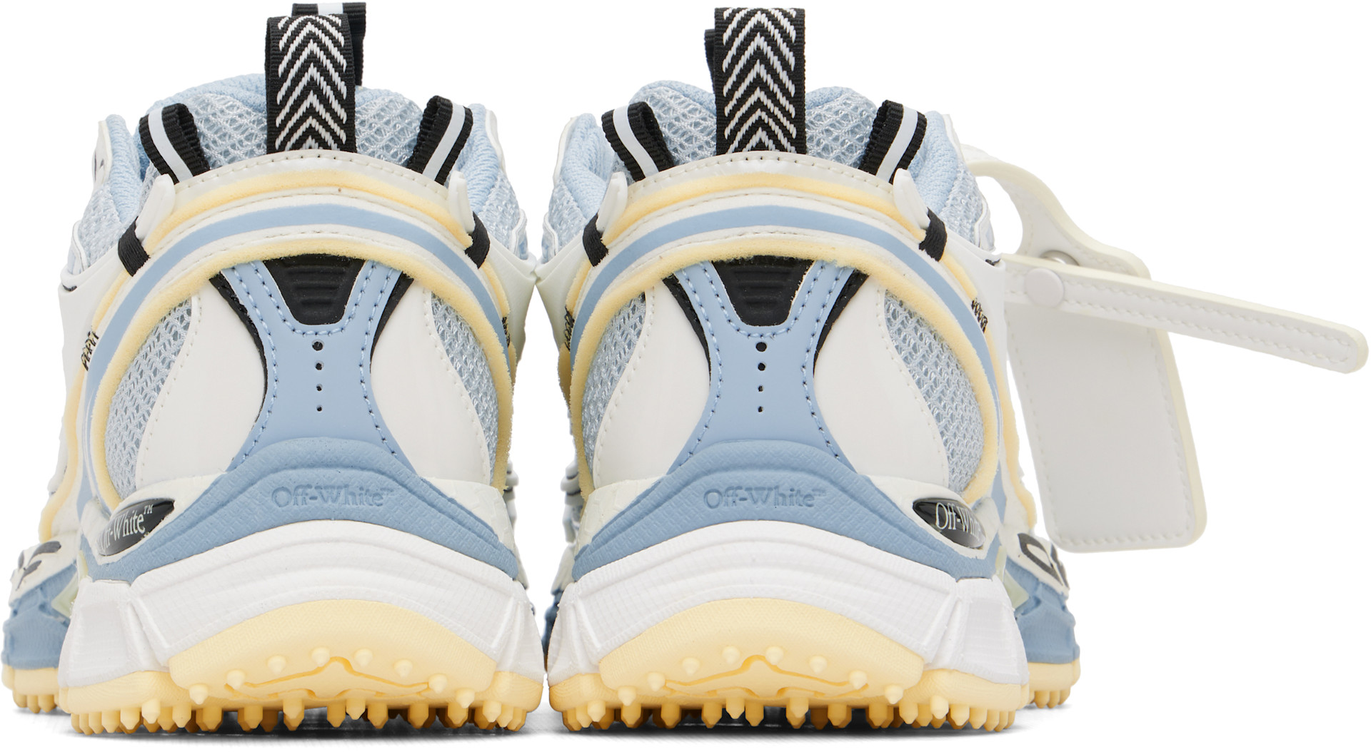 Off-White - Baskets Be Right Back bleu et blanc