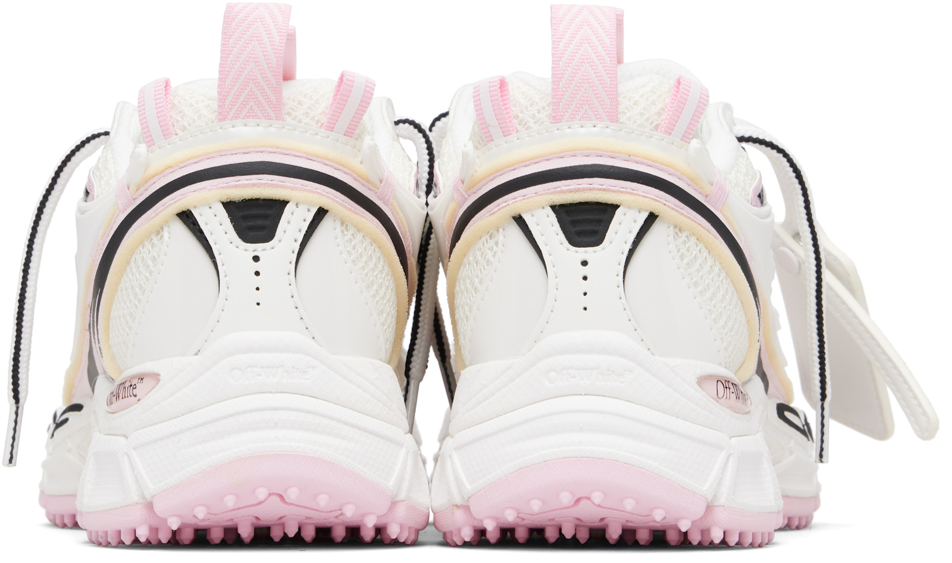 Off-White - Baskets Be Right Back blanc et rose