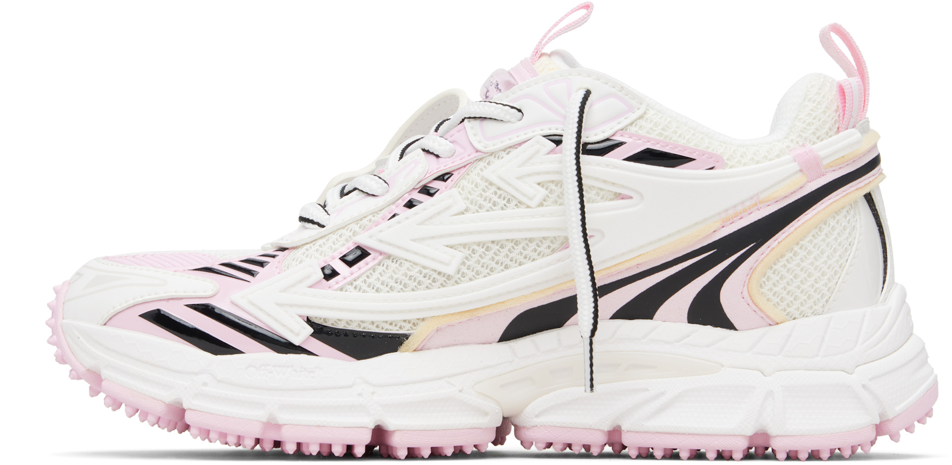 Off-White - Baskets Be Right Back blanc et rose