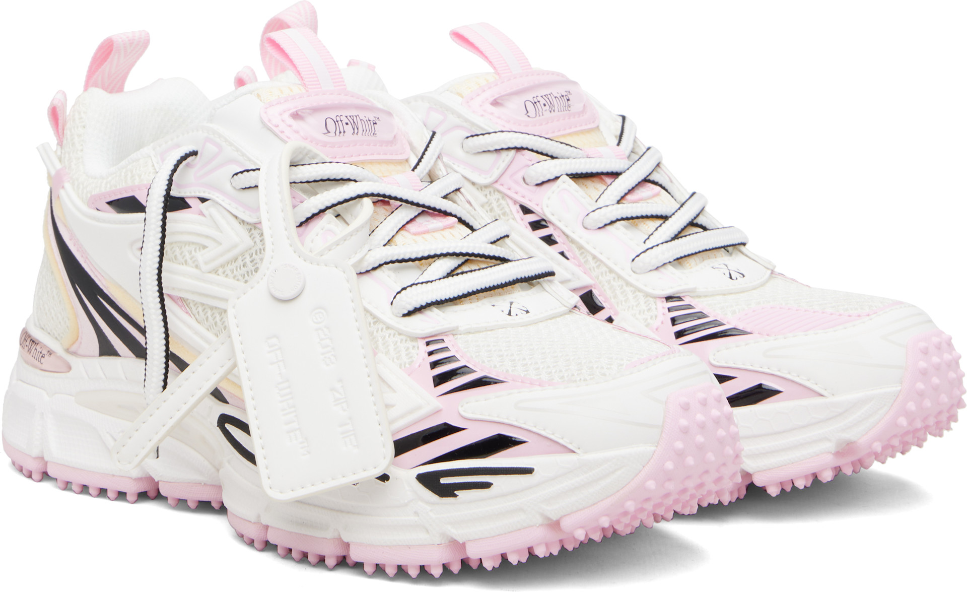 Off-White - Baskets Be Right Back blanc et rose