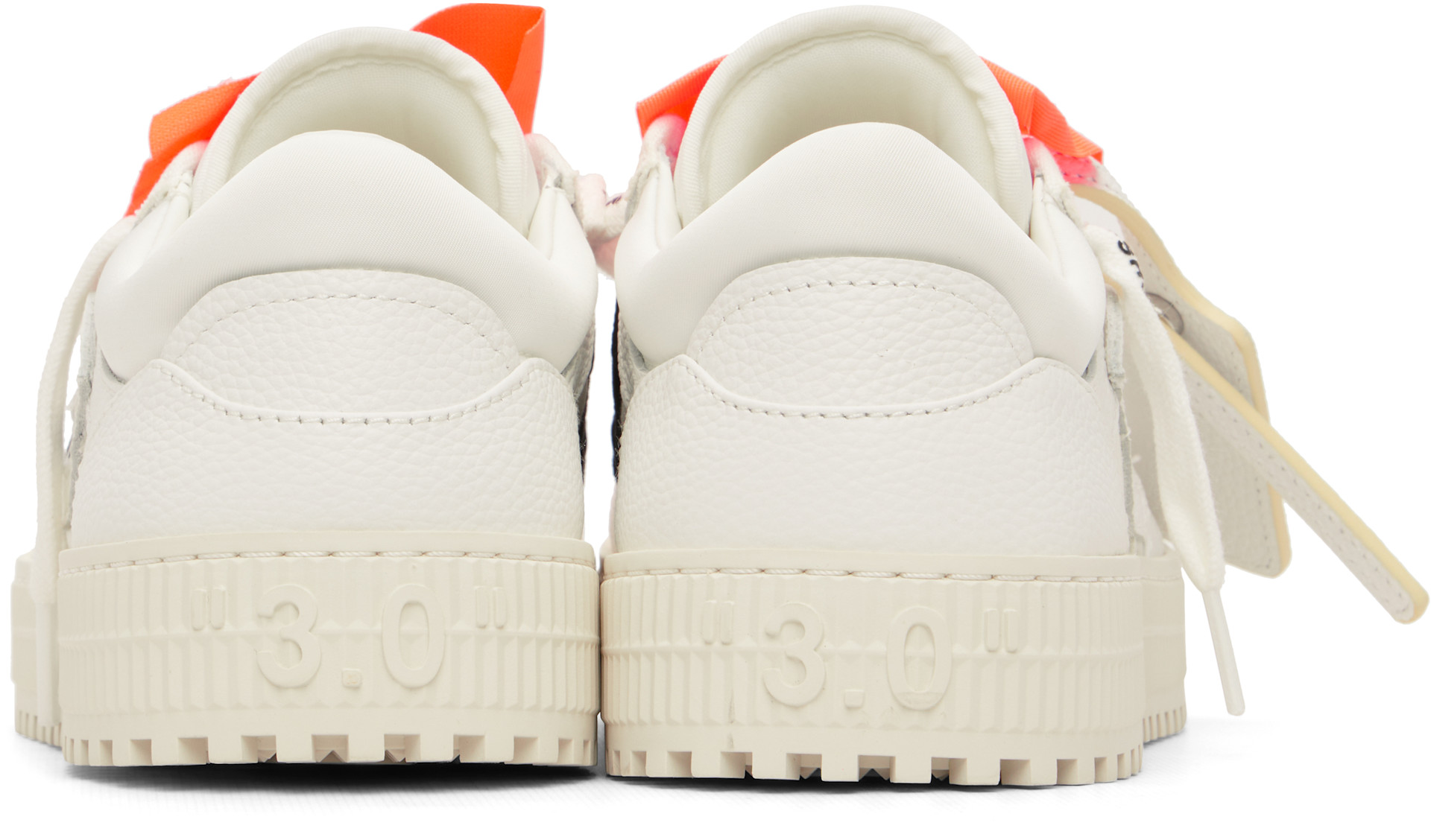 Off-White: White Low Top 3.0 Off Court Sneakers | SSENSE