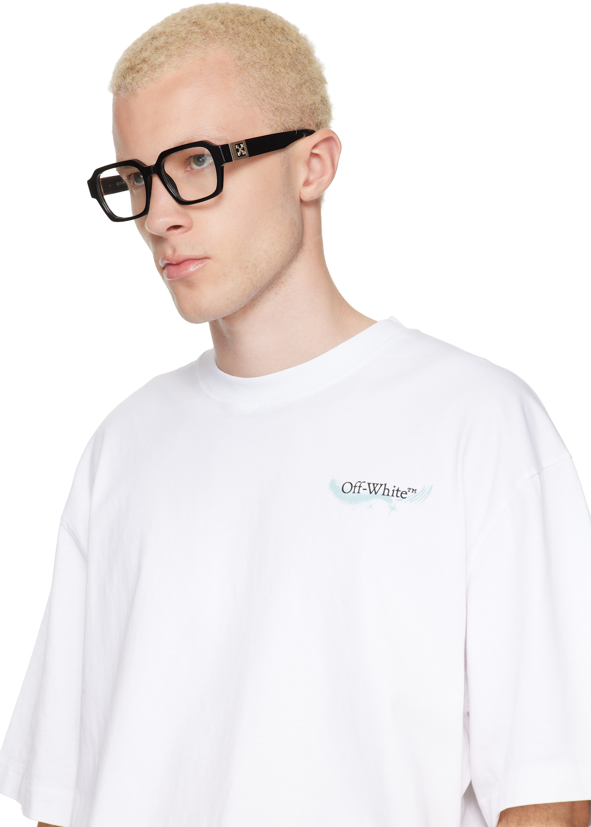 Off-White - 블랙 스타일 5041 안경