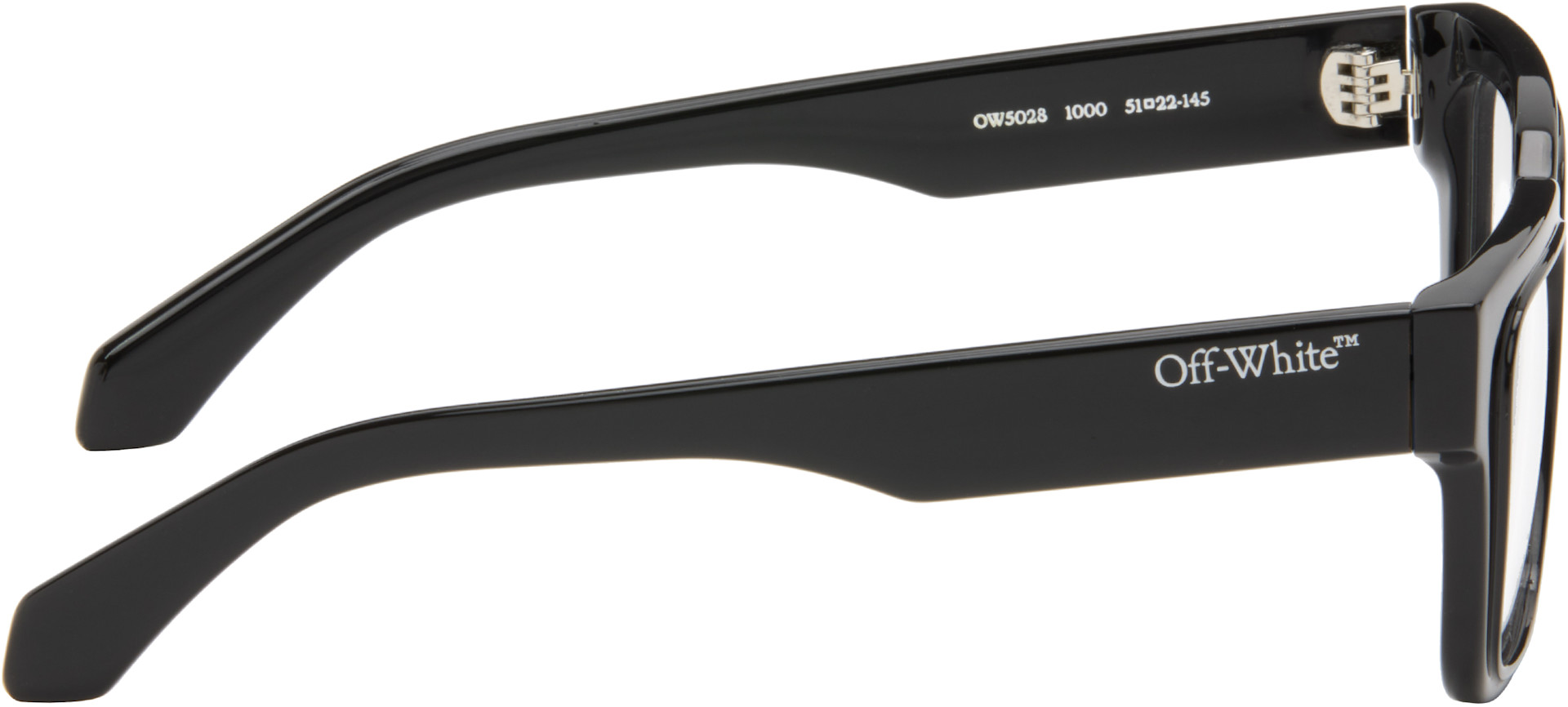 Off-White - 블랙 5028 안경