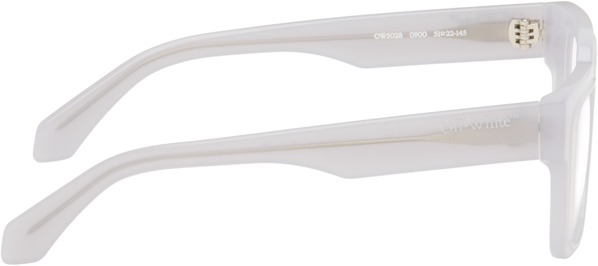 Off-White - Lunettes Style 5030 grises
