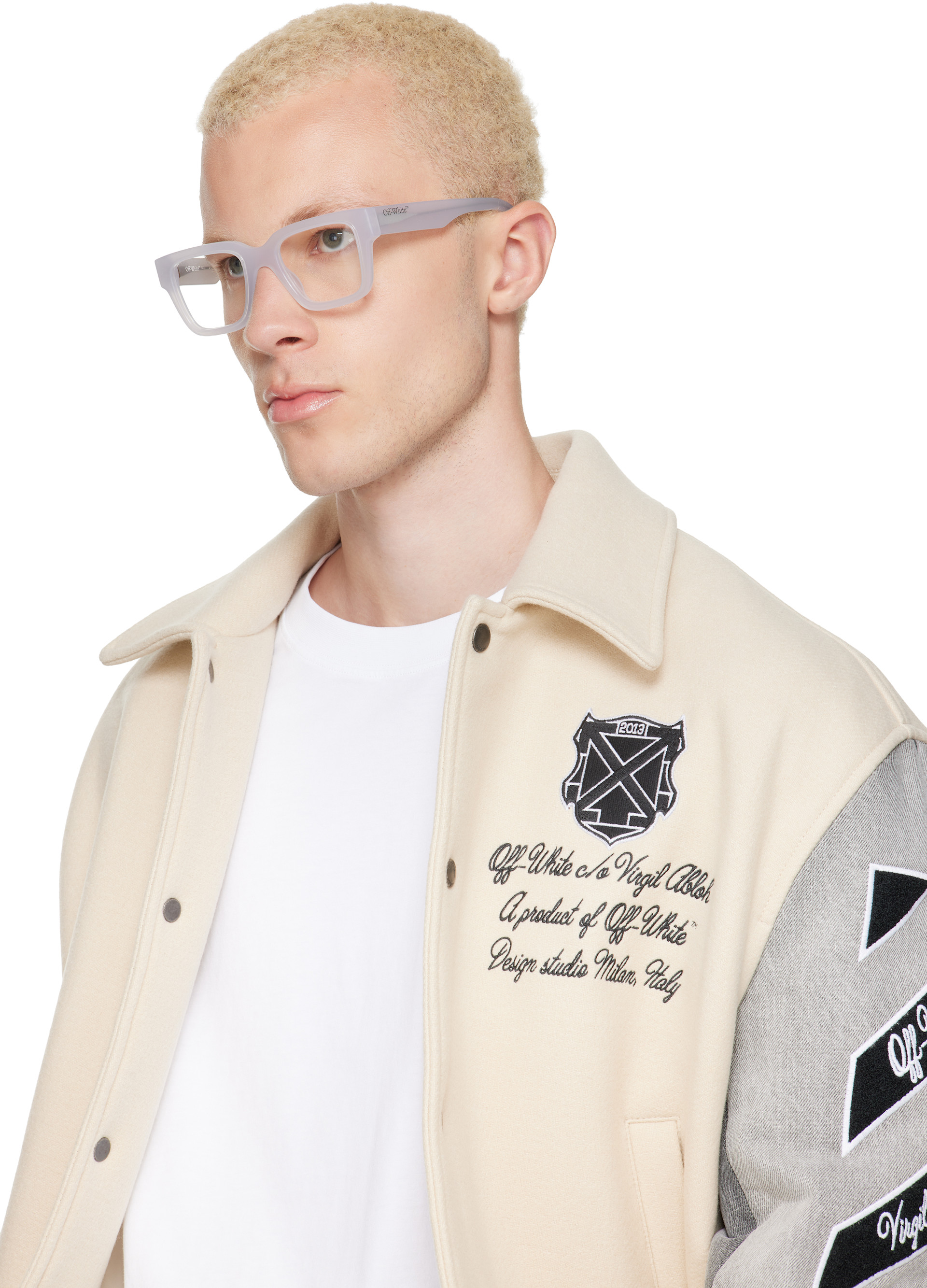 Off-White - Lunettes Style 5030 grises