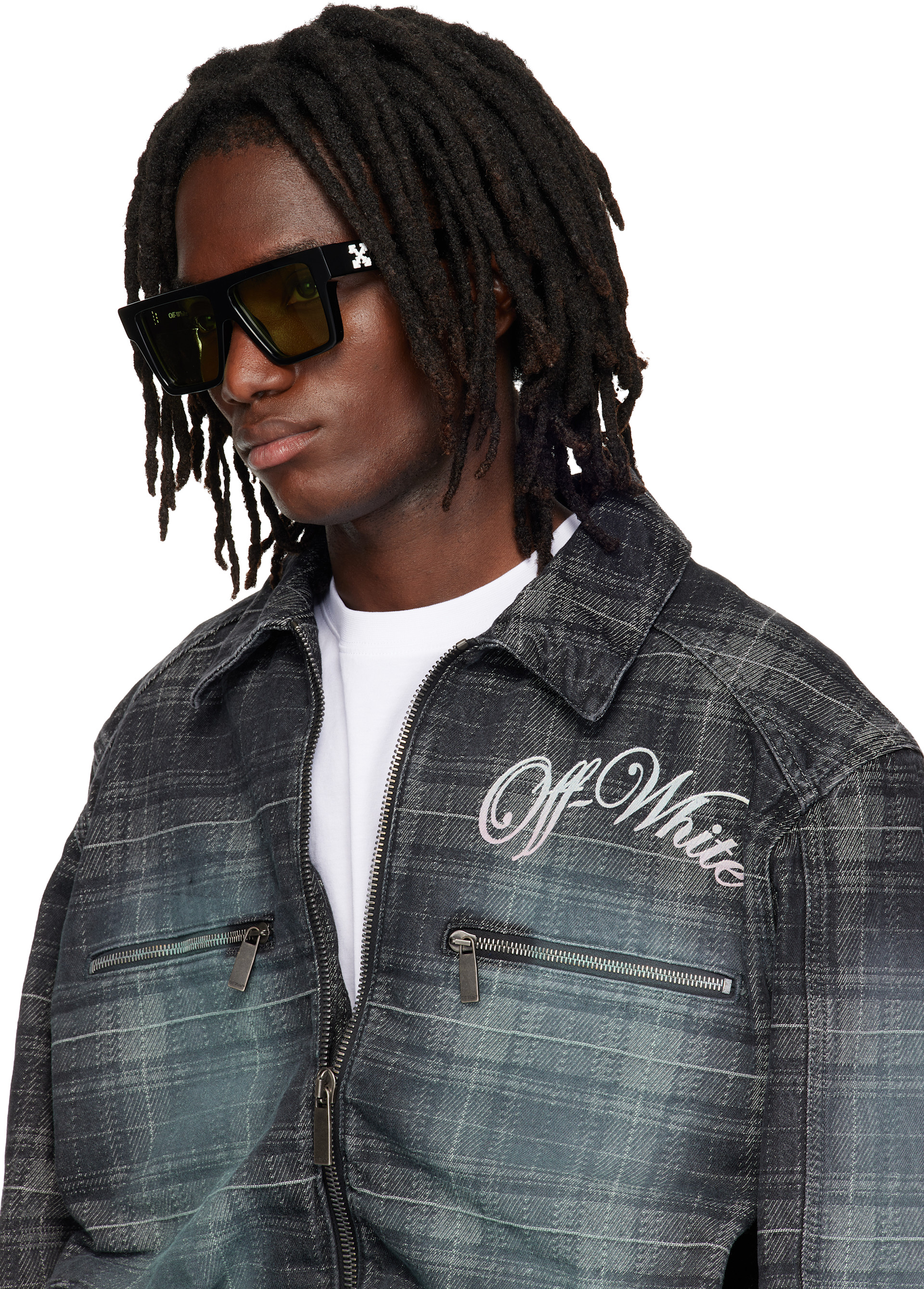 Off-White - Lunettes de soleil Berkeley noires