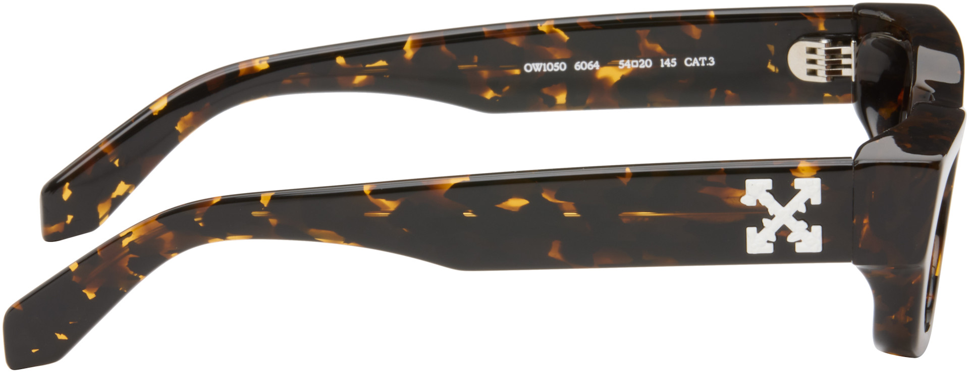 Off-White - Lunettes de soleil Honolulu brunes