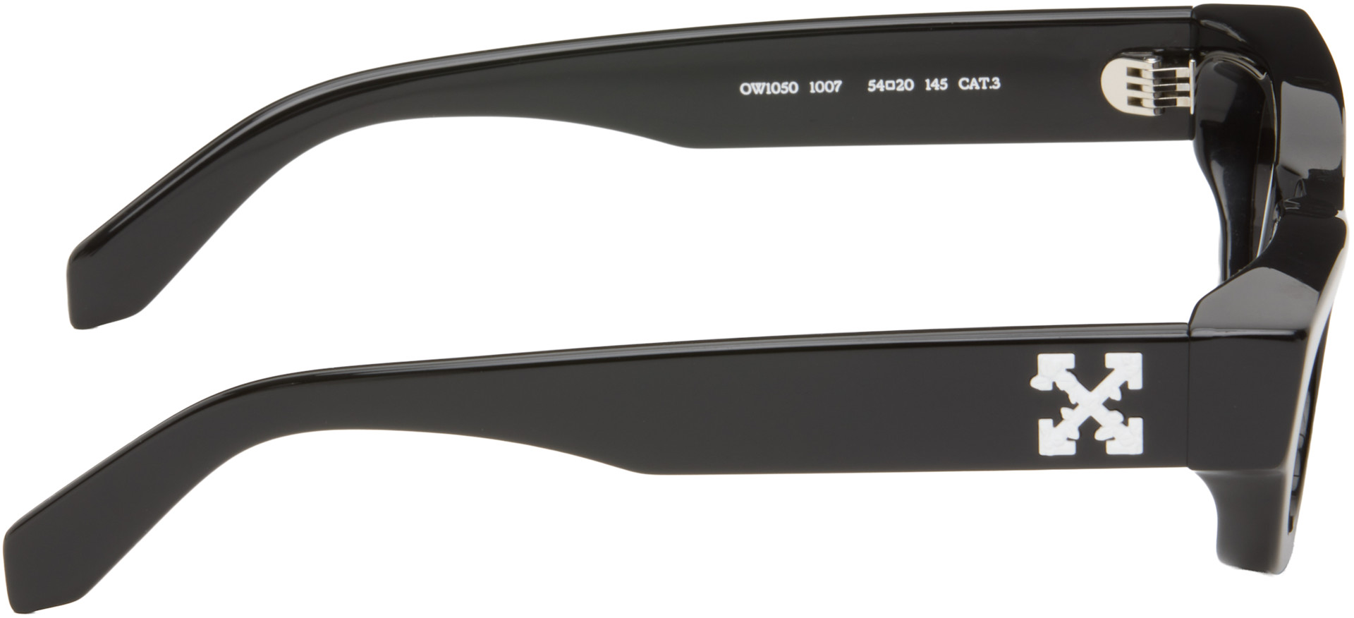 Off-White - Lunettes de soleil Honolulu noires