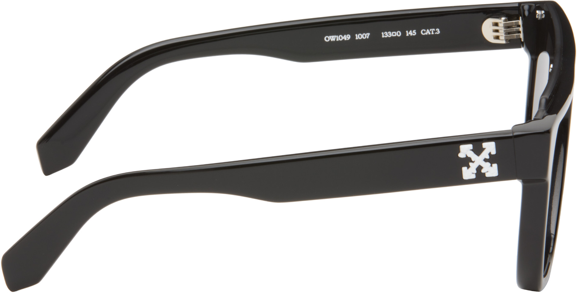 Off-White - Lunettes de soleil Earth noires