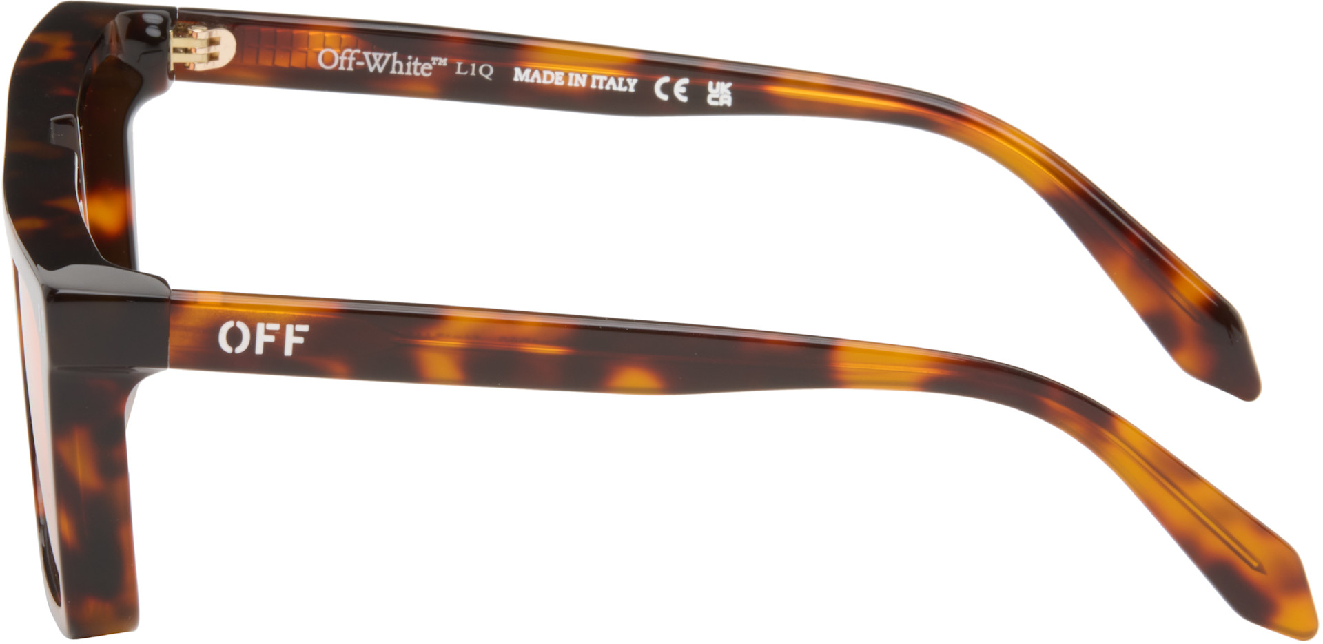 Off-White - Lunettes de soleil Bridgeport brunes