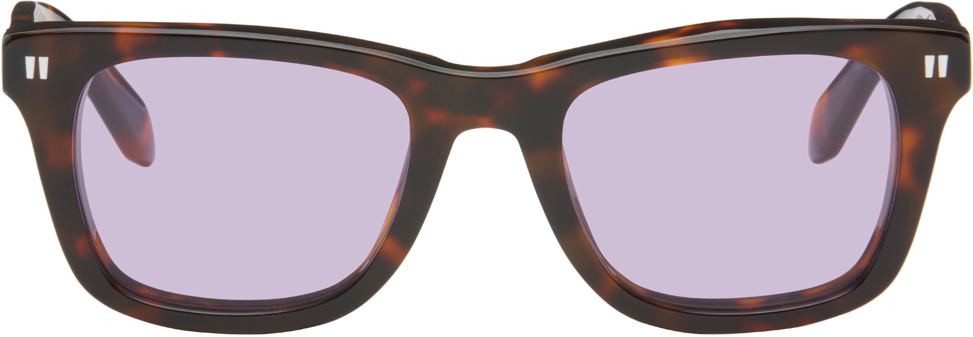 Off-White - Lunettes de soleil Katy brunes