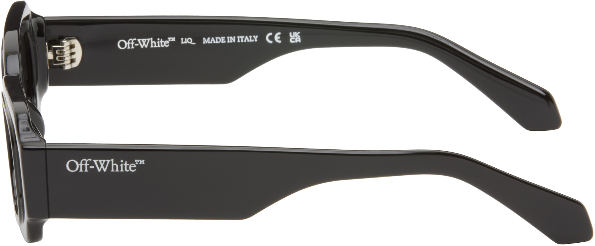 Off-White - Lunettes de soleil Olympia noires