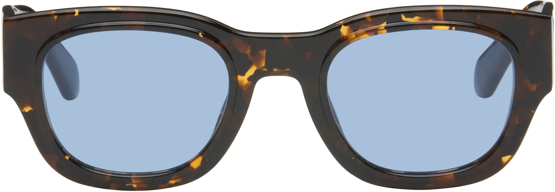 Off-White - Lunettes de soleil Akron brunes