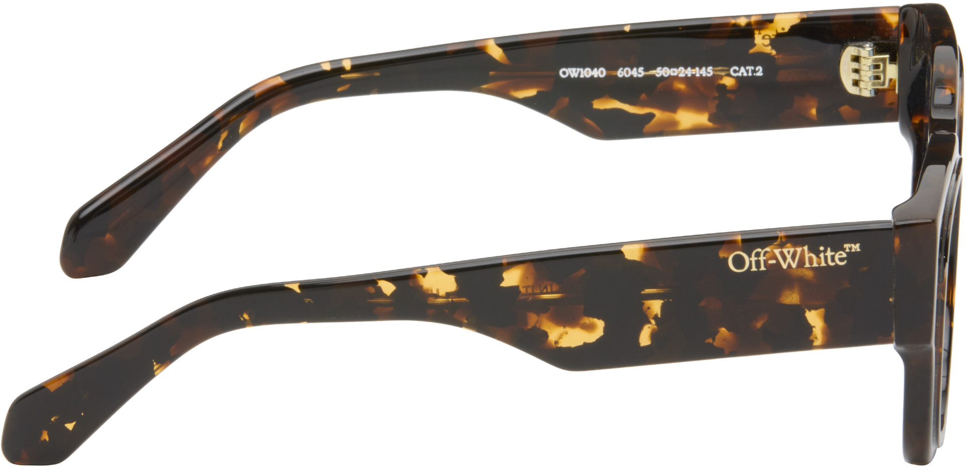 Off-White - Lunettes de soleil Akron brunes