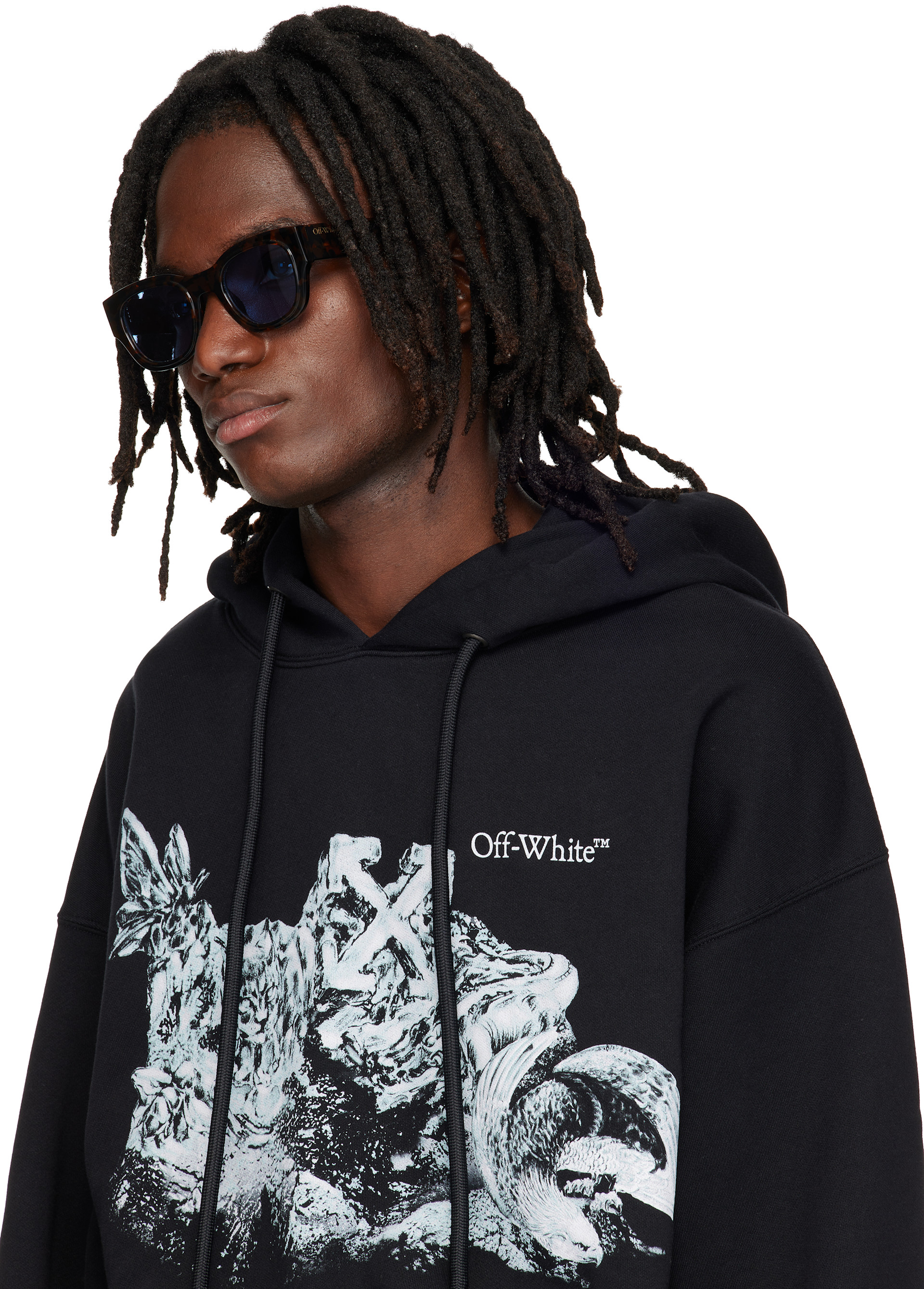 Off-White - Lunettes de soleil Akron brunes