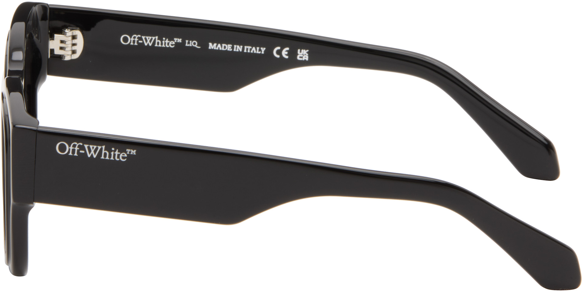 Off-White - Lunettes de soleil Akron noires