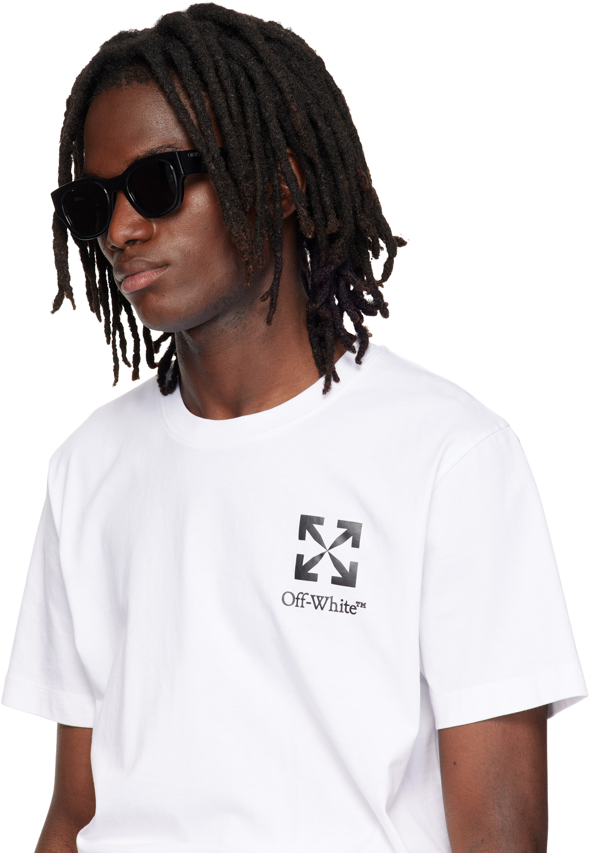 Off-White - Lunettes de soleil Akron noires