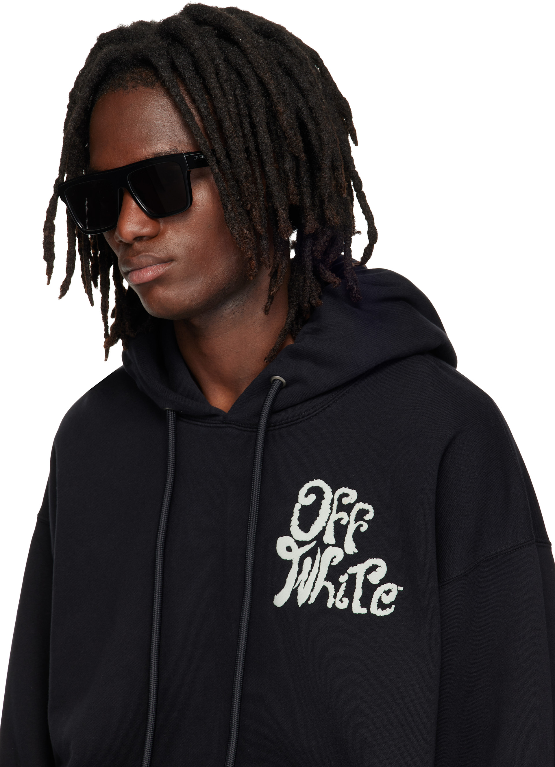 Off-White - 블랙 워릭 선글라스