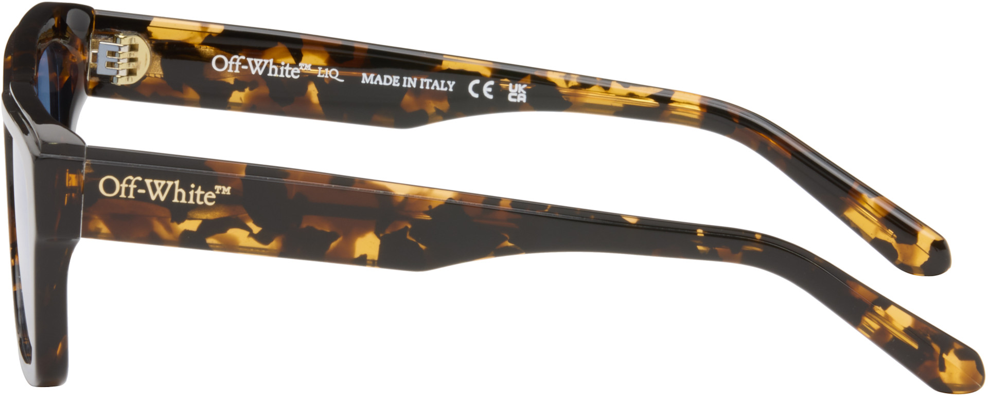 Off-White - Lunettes de soleil Flint brunes
