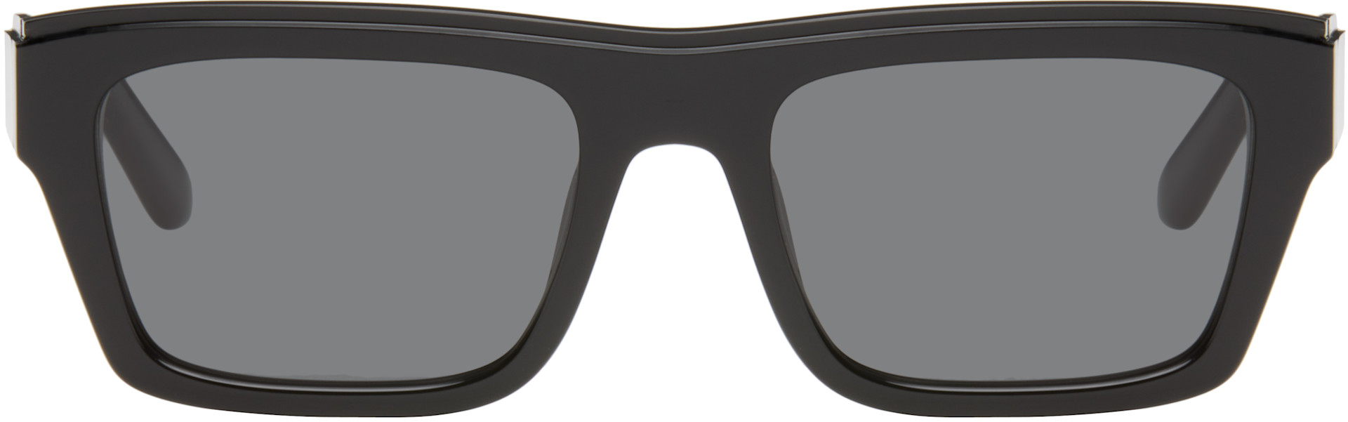 Off-White - Lunettes de soleil Flint noires
