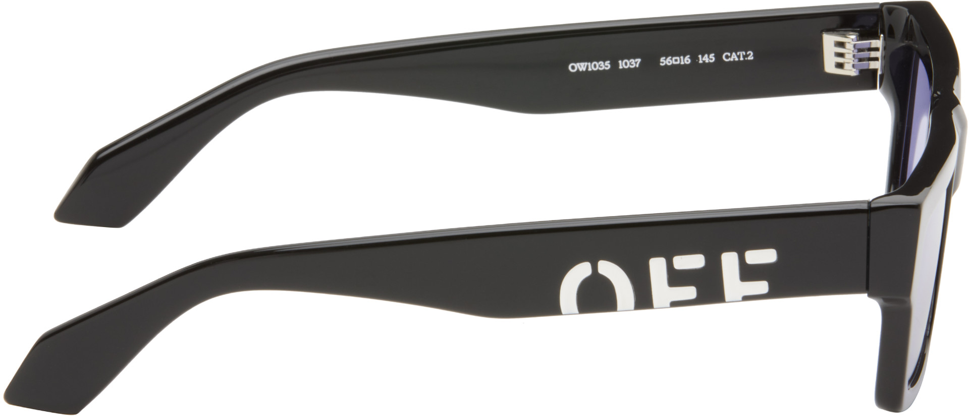 Off-White - Lunettes de soleil Montgomery noires