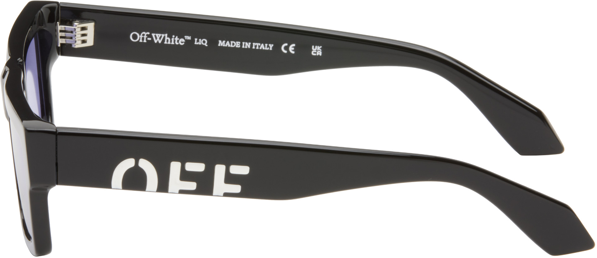 Off-White - Lunettes de soleil Montgomery noires
