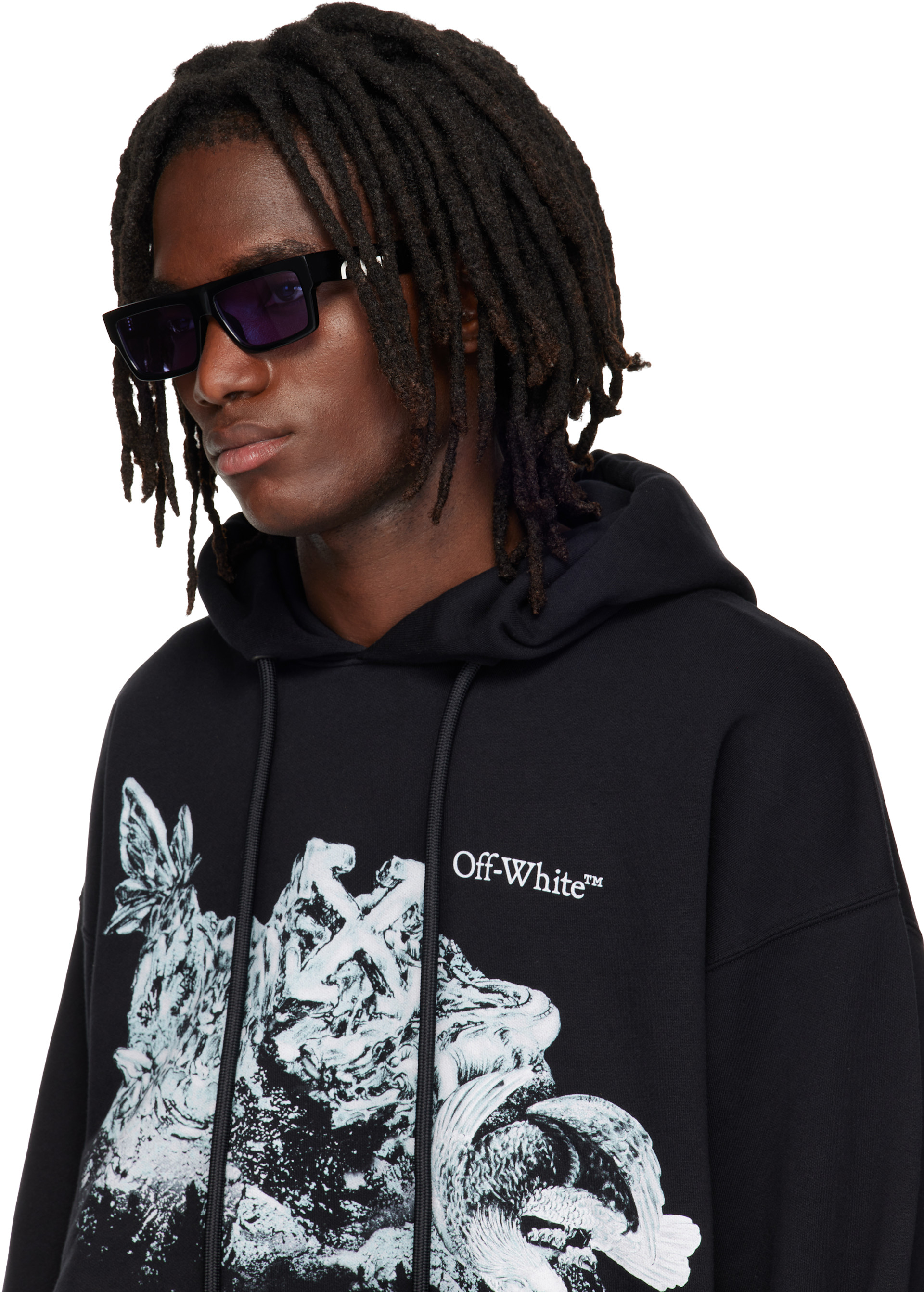 Off-White - Lunettes de soleil Montgomery noires