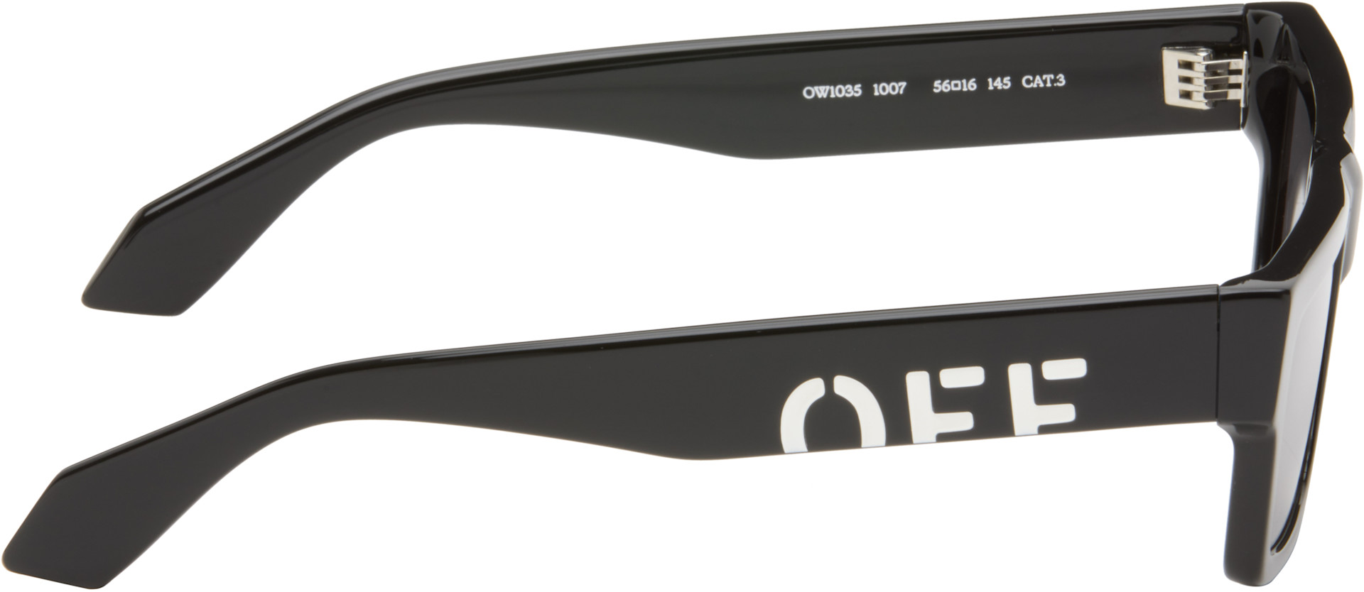 Off-White - Lunettes de soleil Montgomery noires