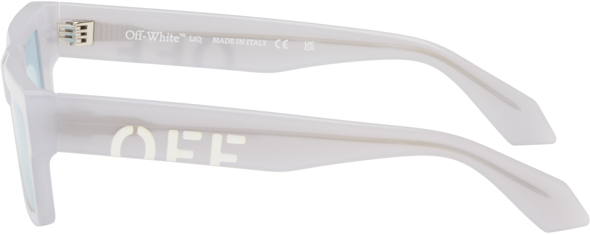 Off-White - Lunettes de soleil Montgomery bleues