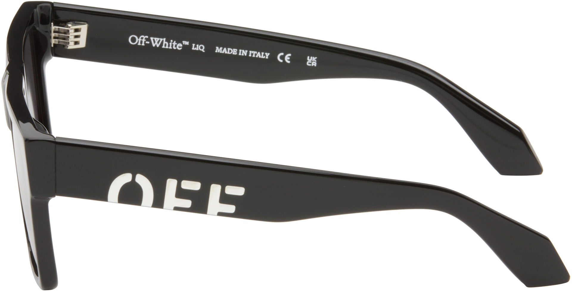 Off-White - Lunettes de soleil Casper noires