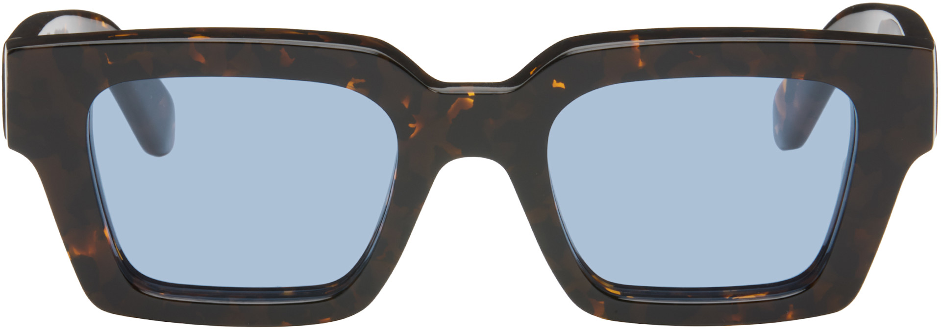 Off-White - Lunettes de soleil Virgil brunes