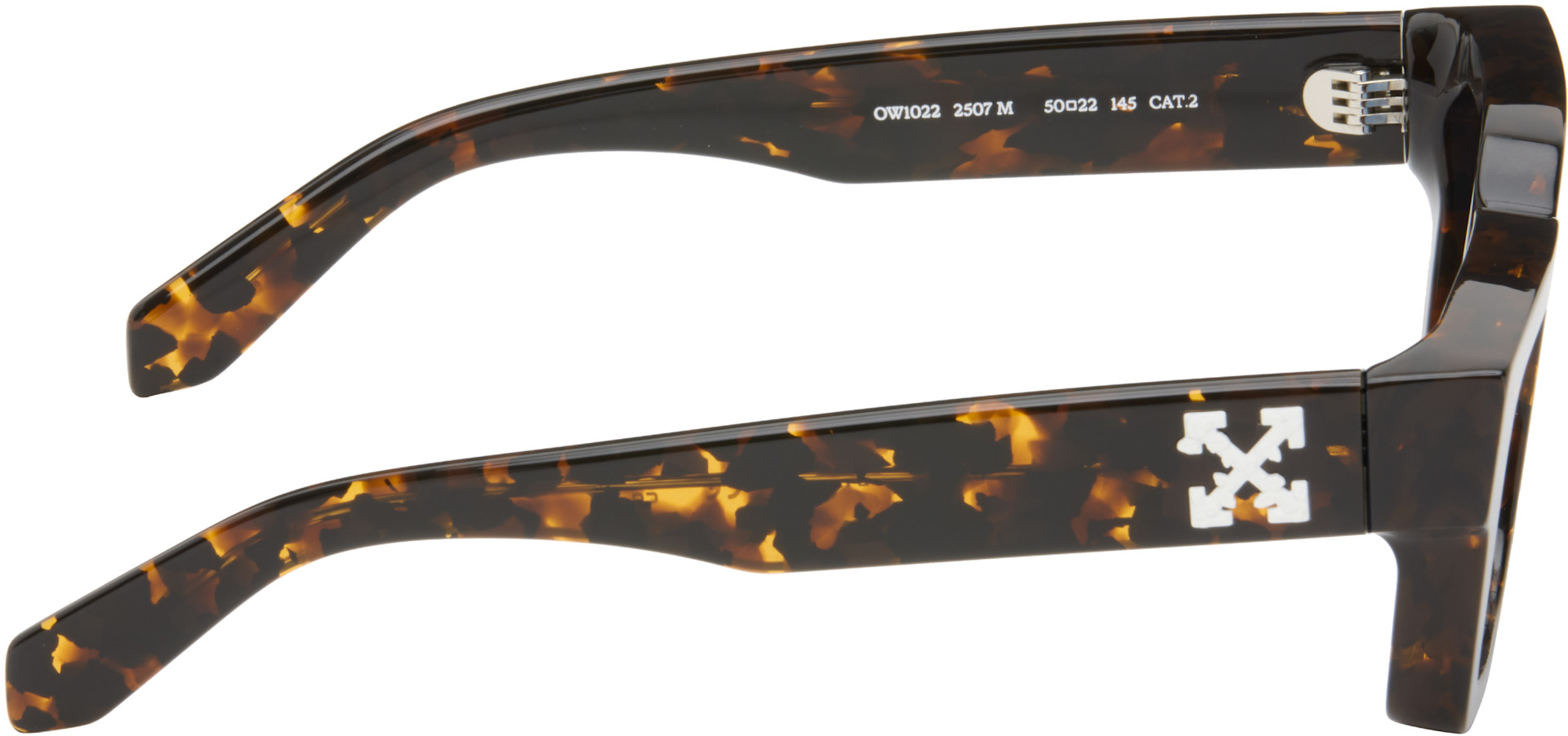 Off-White - Lunettes de soleil Virgil brunes