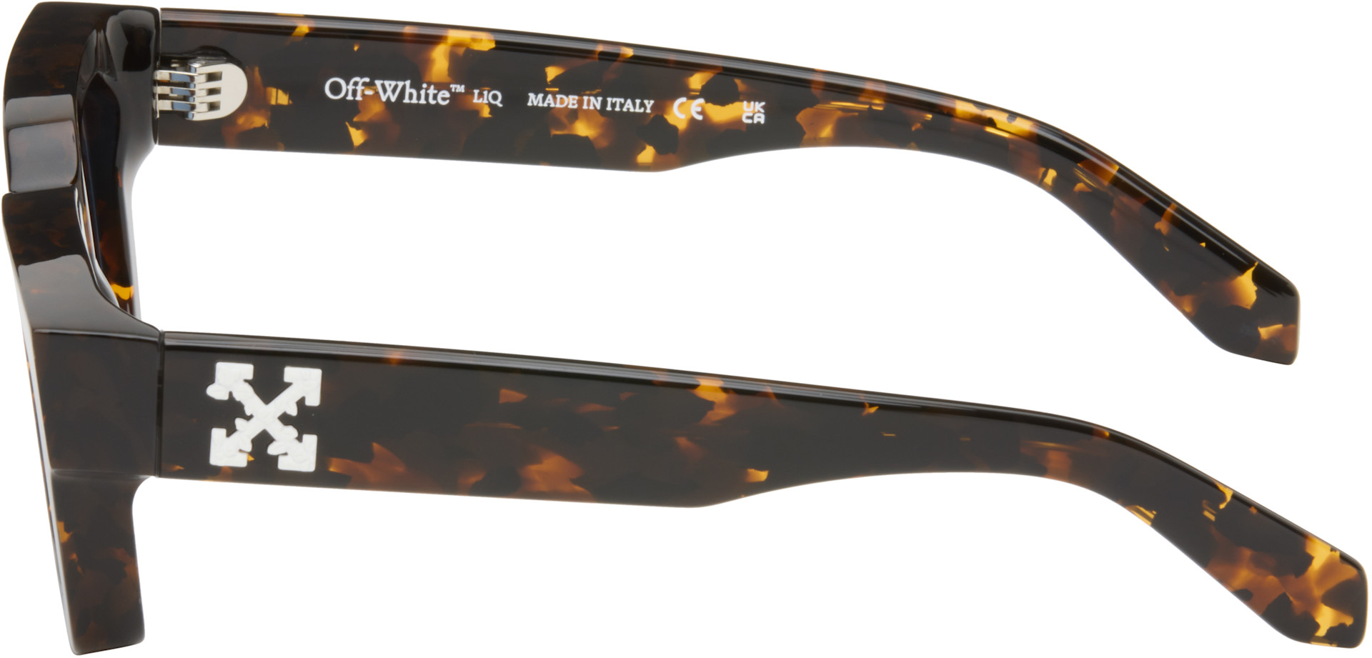 Off-White - Lunettes de soleil Virgil brunes