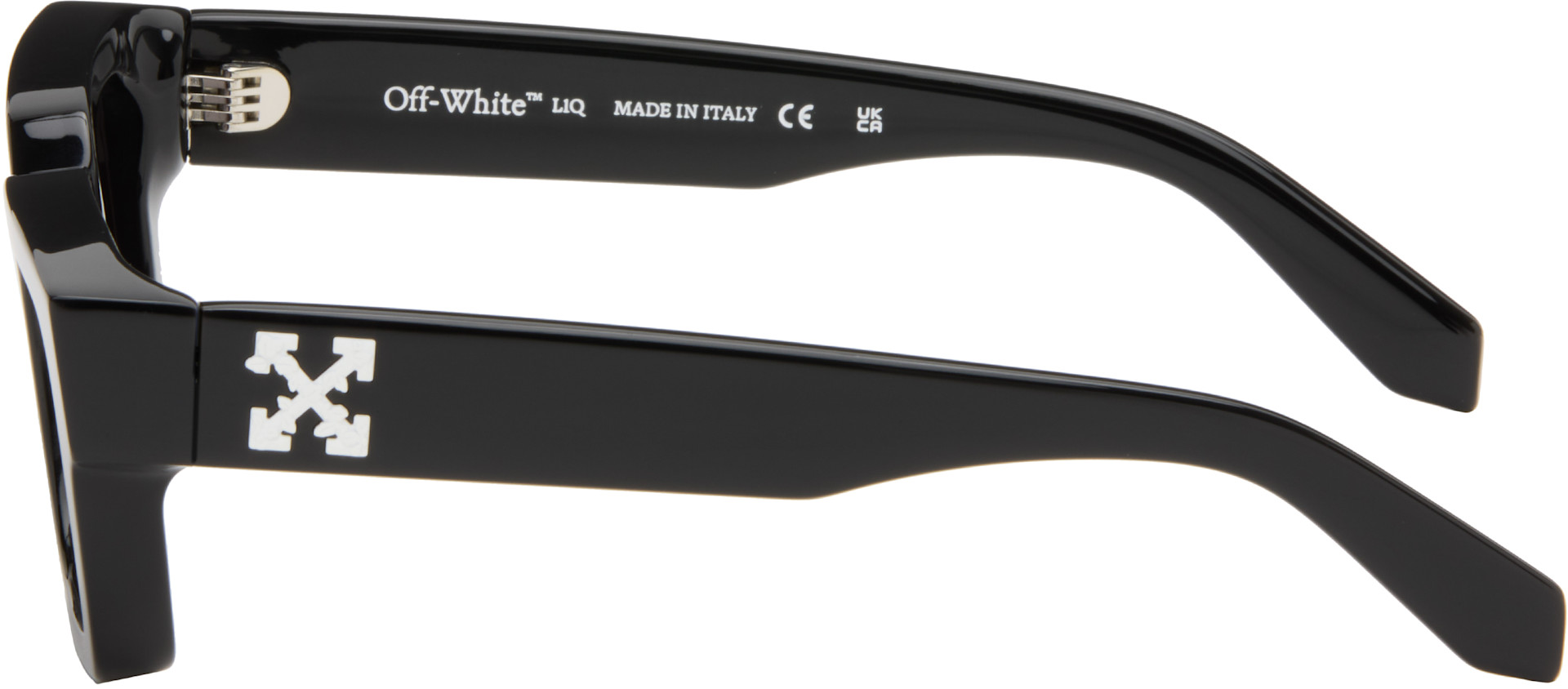 Off-White - Lunettes de soleil Virgil noires