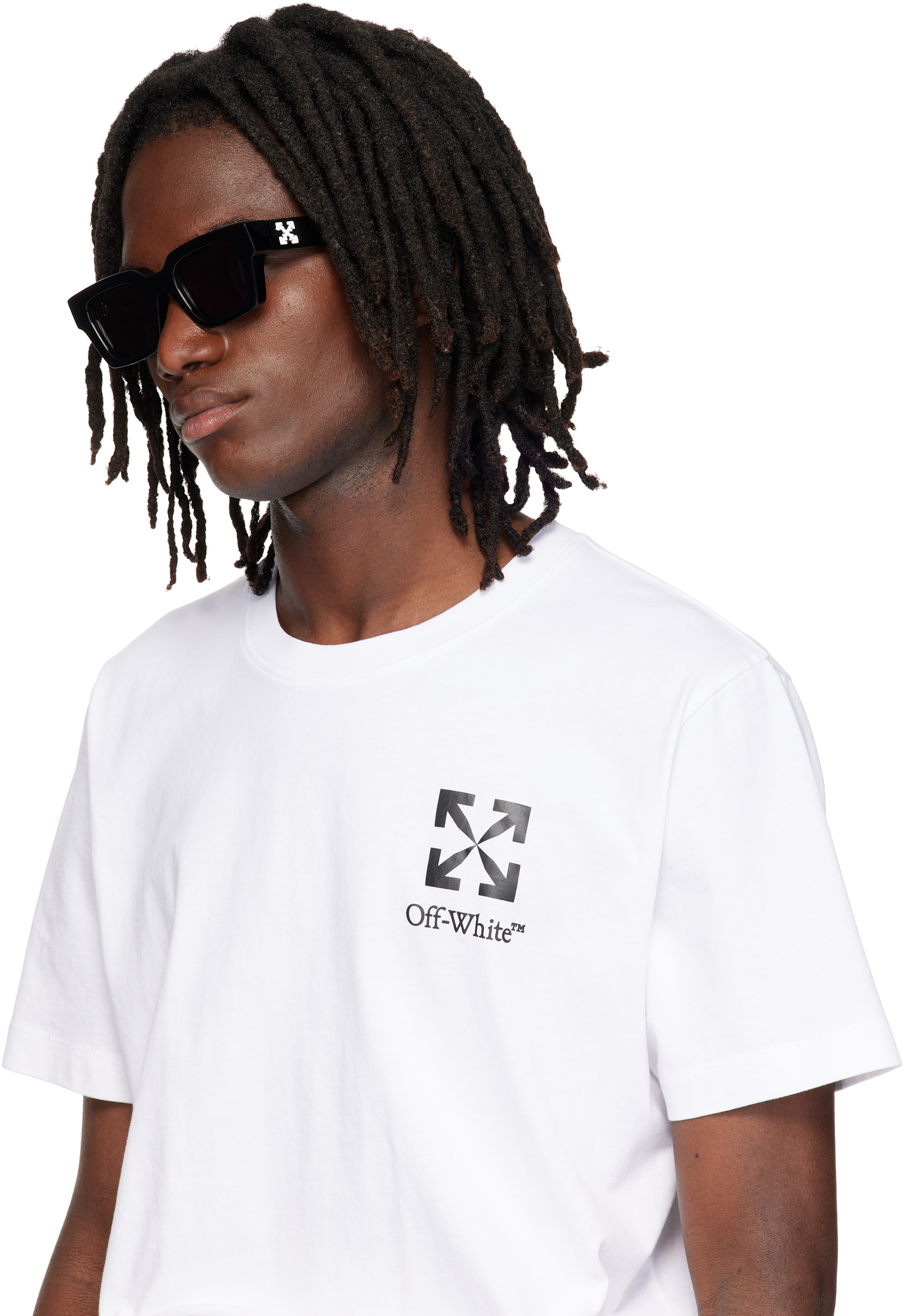 Off-White - Lunettes de soleil Virgil noires