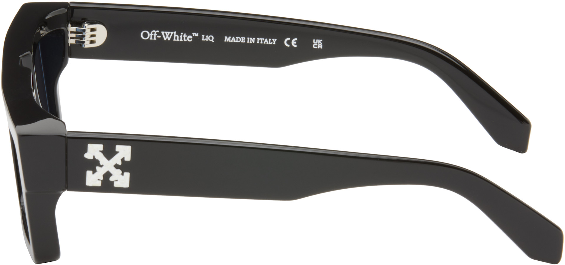 Off-White - Lunettes de soleil Ruby noires