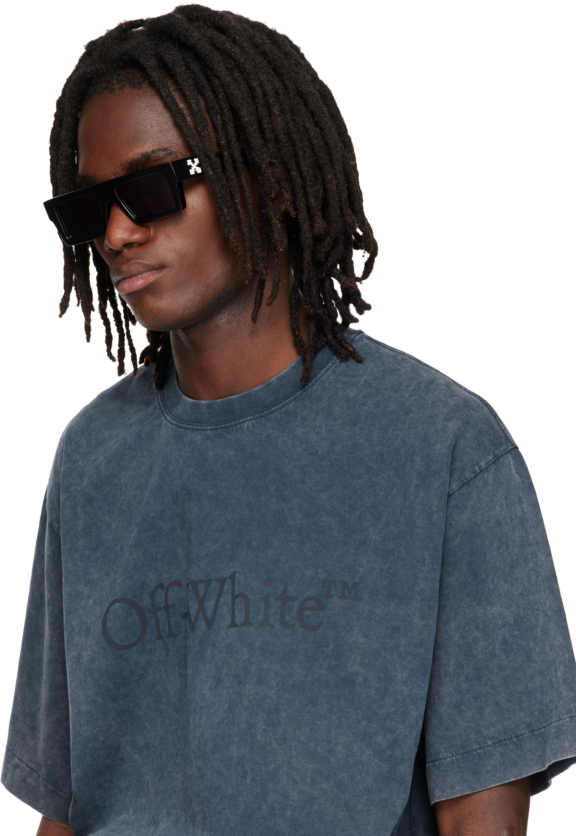 Off-White - Lunettes de soleil Ruby noires