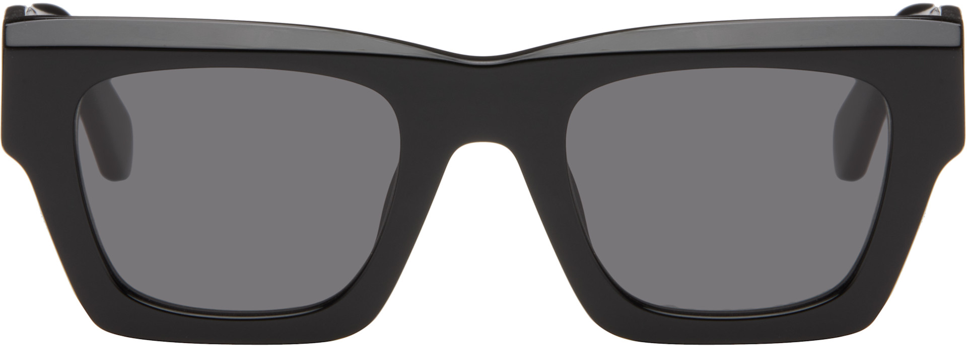 Off-White - Lunettes de soleil Davie noires