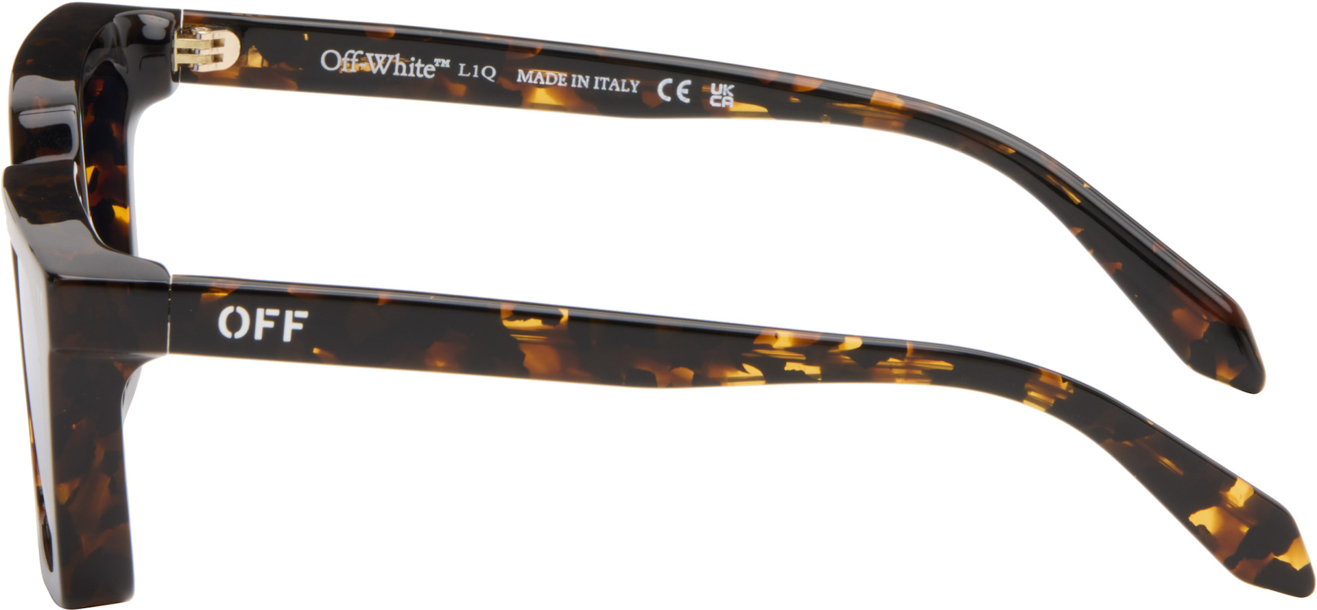 Off-White - Lunettes de soleil Reno brunes
