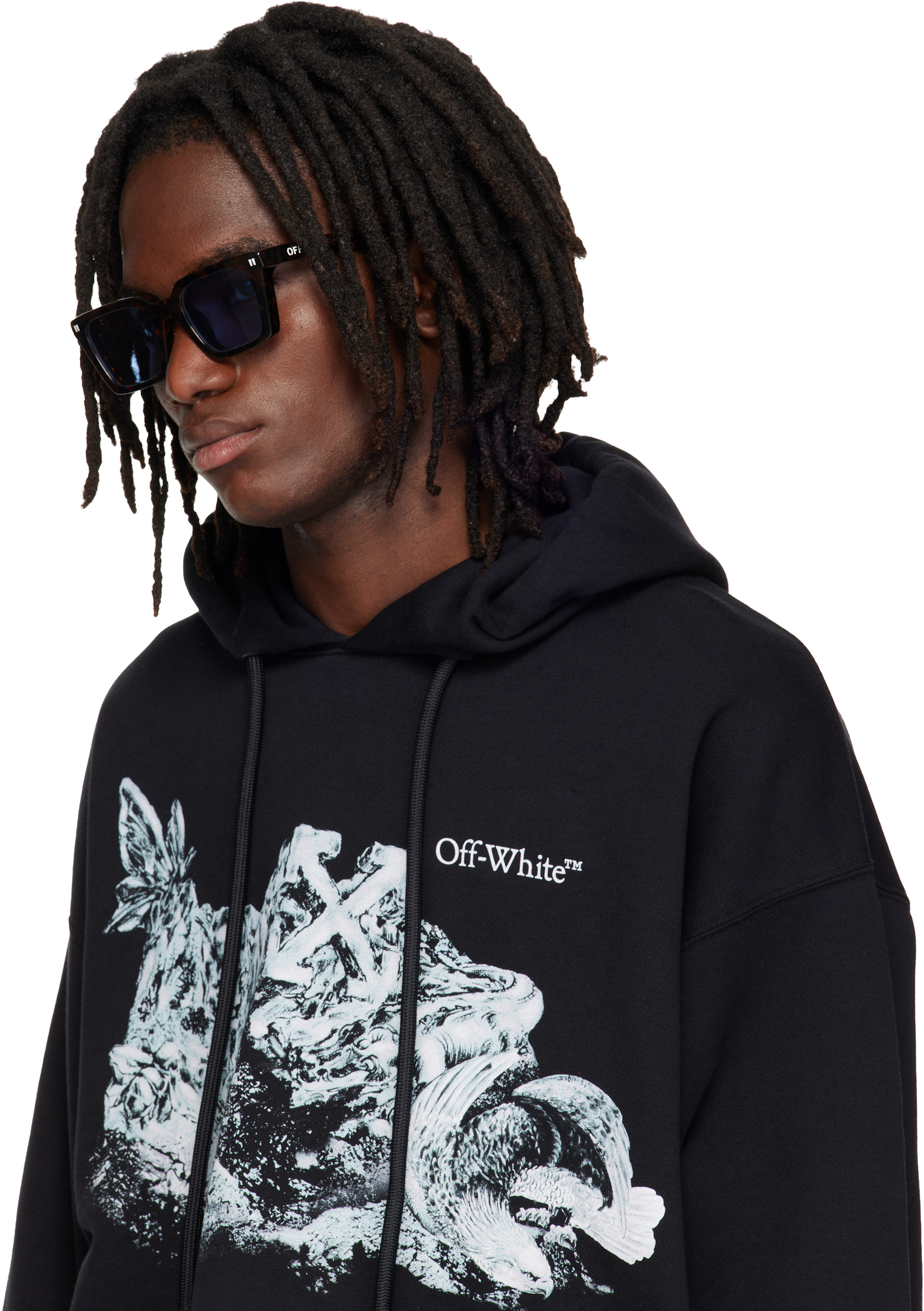 Off-White - Lunettes de soleil Reno brunes